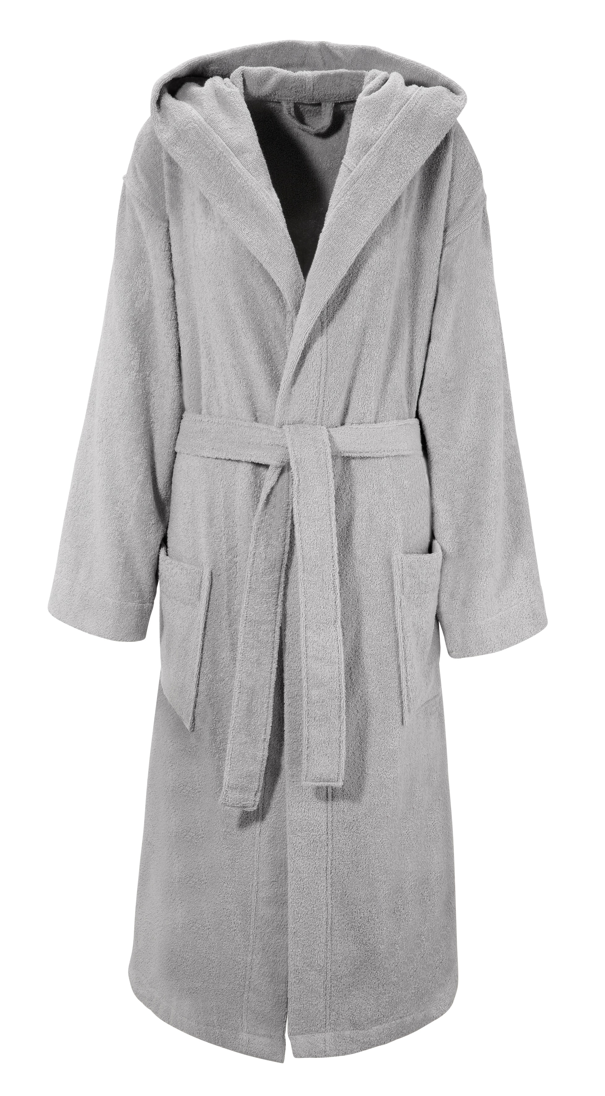 Bruno Banani Unisex-Bademantel "Robby, ideal für Sauna & Spa, Standard, Premium und Überlänge" 1 Stk. Damen & Herren Bademäntel, Baumwolle, mit Taschen, Sauna, XS-3XL