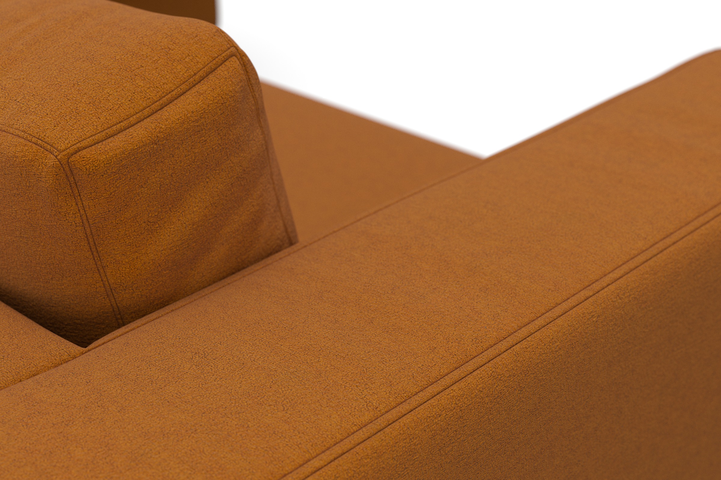 DOMO collection Ecksofa »Modica, zeitlos und elegant, L-Form«, moderne Optik mit extrabreiter Recamiere, auch in Cord