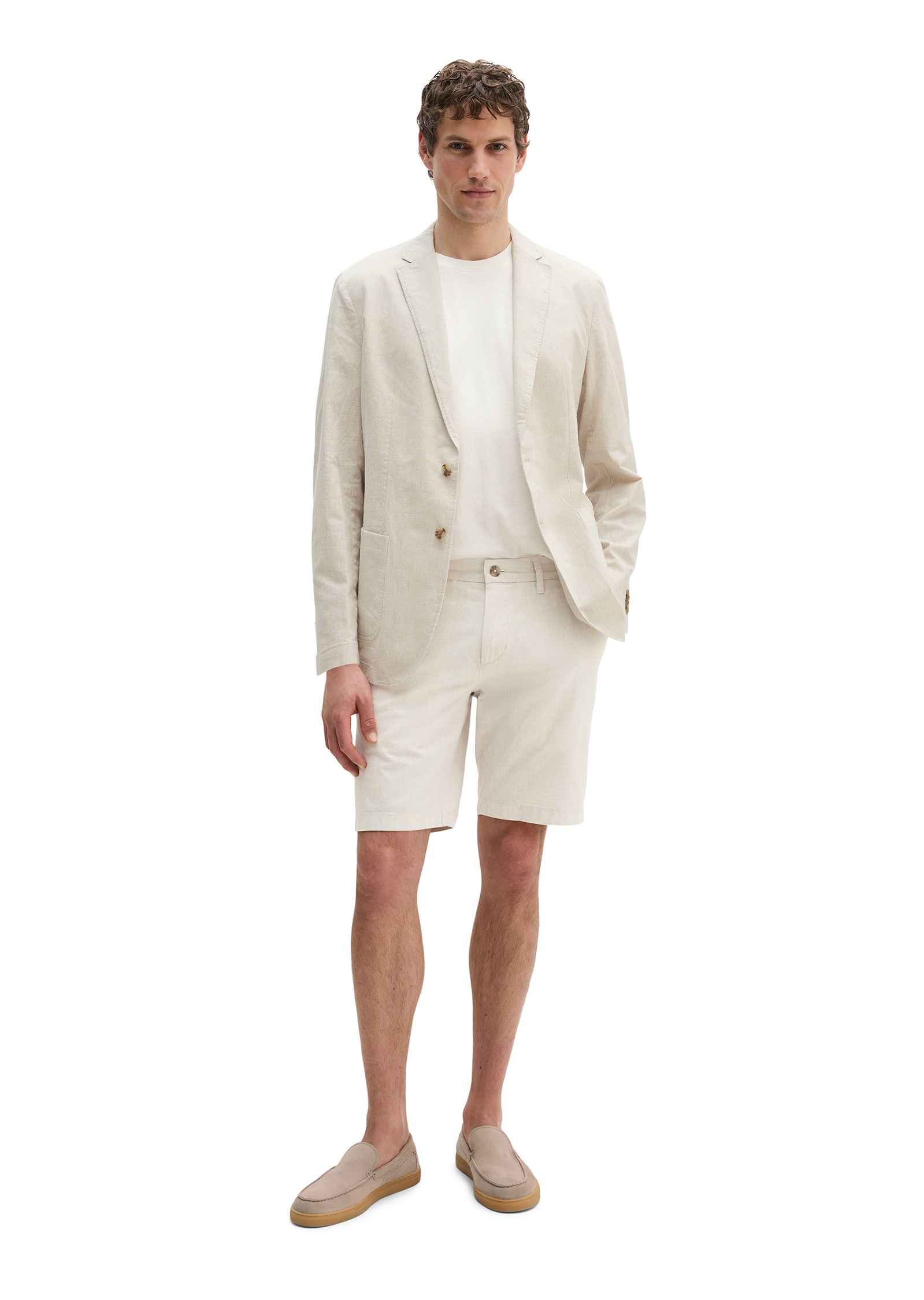 Marc O'Polo Sakko »aus Bio-Baumwoll-Leinen-Mix«