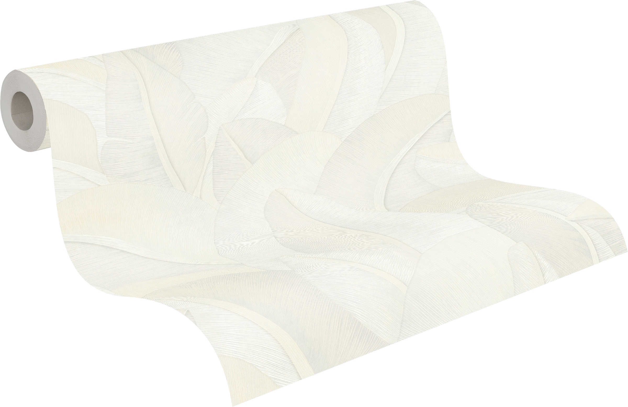 living walls Vliestapete »Vibes & Styles Isabelle – Golden Canopy Vliestapete« glänzend leicht strukturiert Großflächiges Blattdesign mit feiner Struktur und Glanzeffekt
