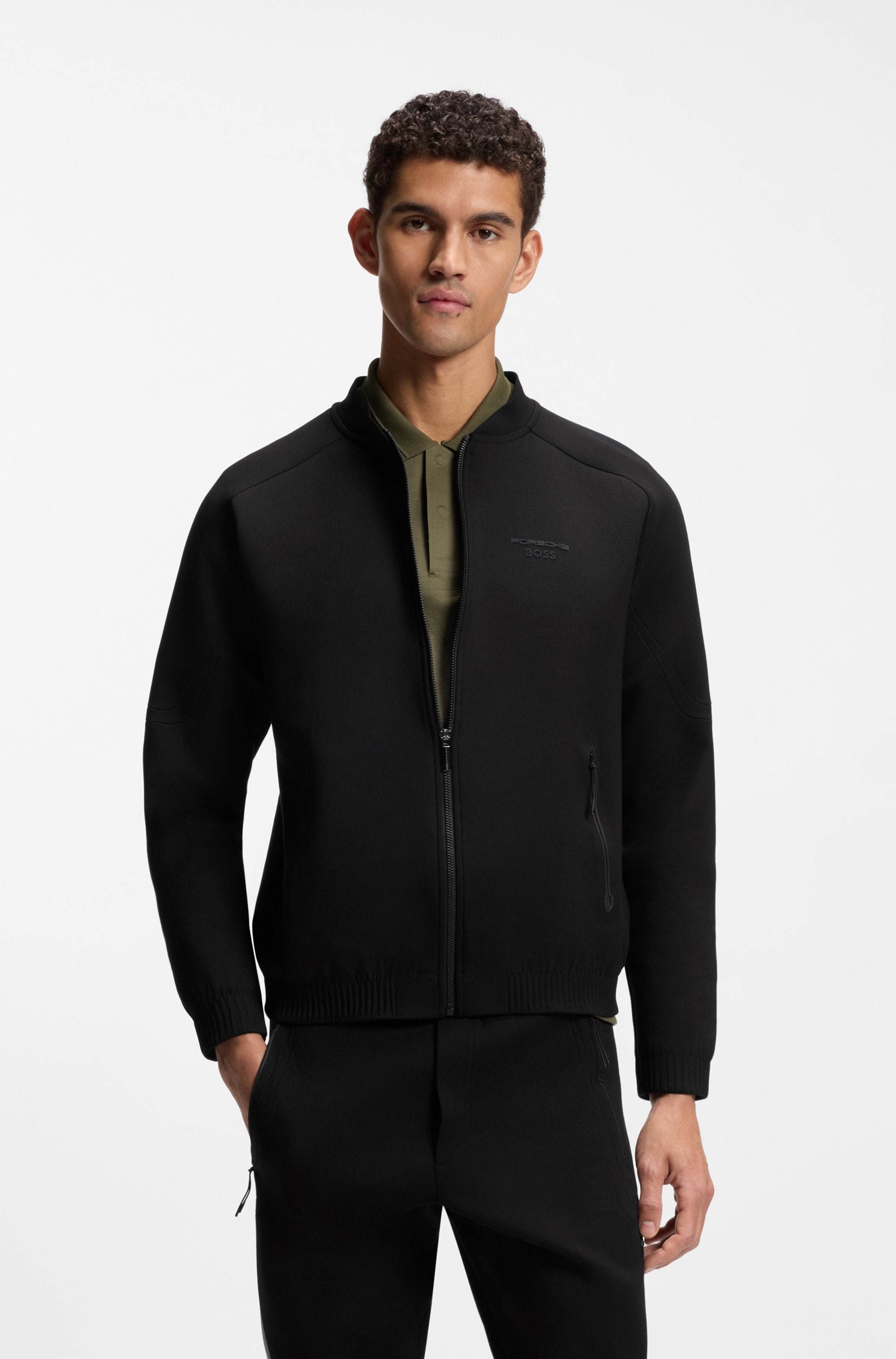 BOSS GREEN Sweatjacke "Porsche Spirit 70 Capsule Collection" Premium Herren günstig online kaufen