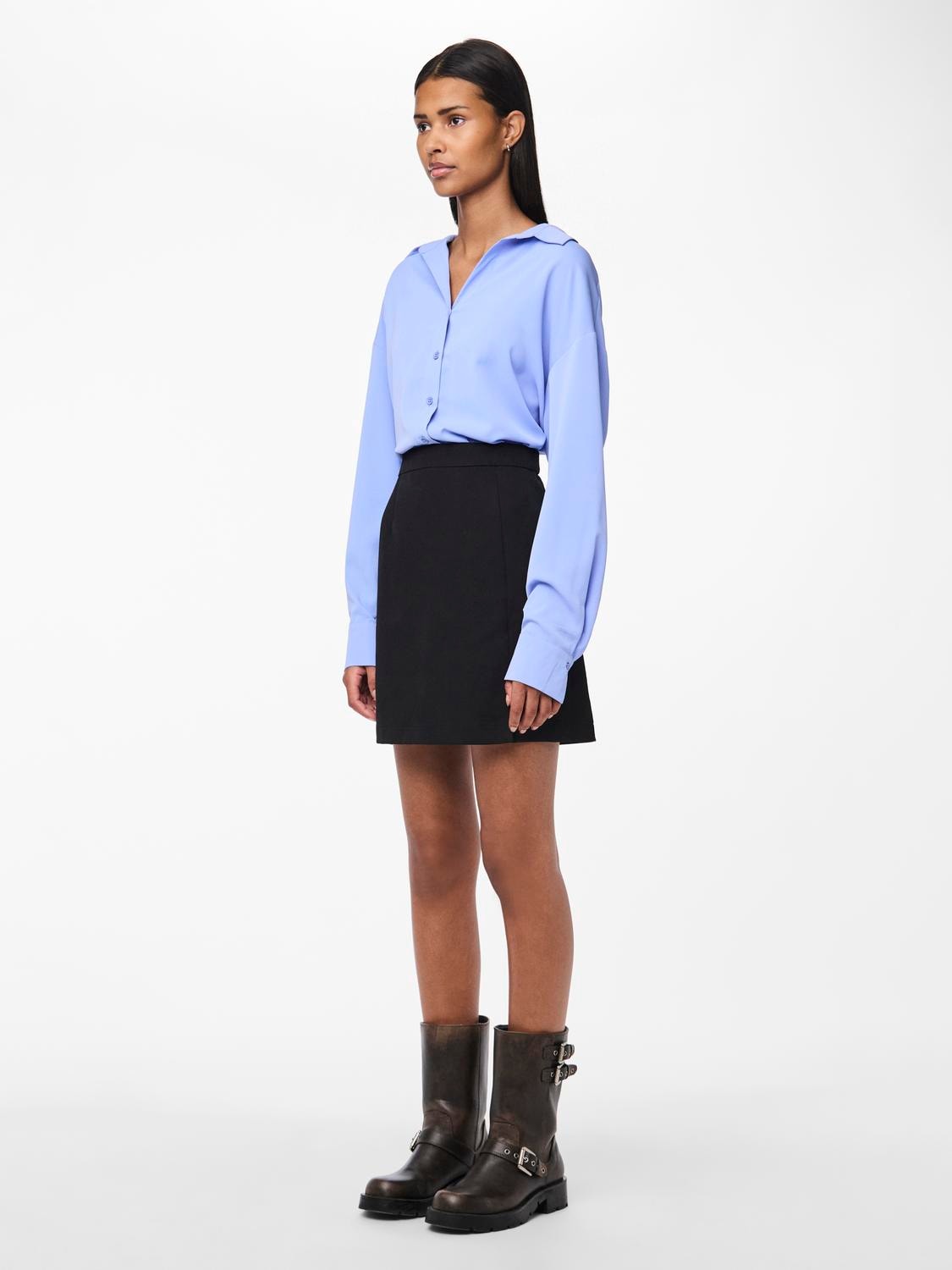 pieces Minirock »PCBOZZY HW SLIT SKIRT NOOS BC«