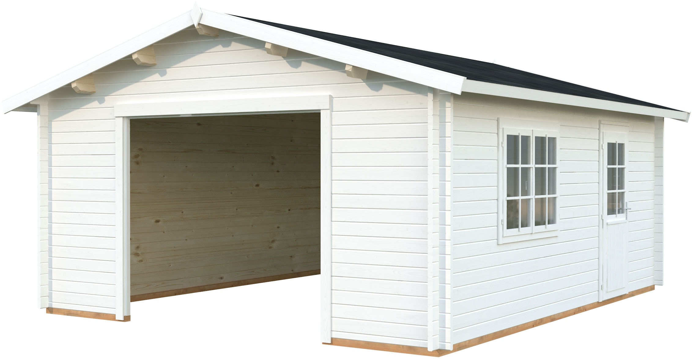 Palmako Garage "Roger, ohne Tor" BxTxH: 514x598x287 cm
