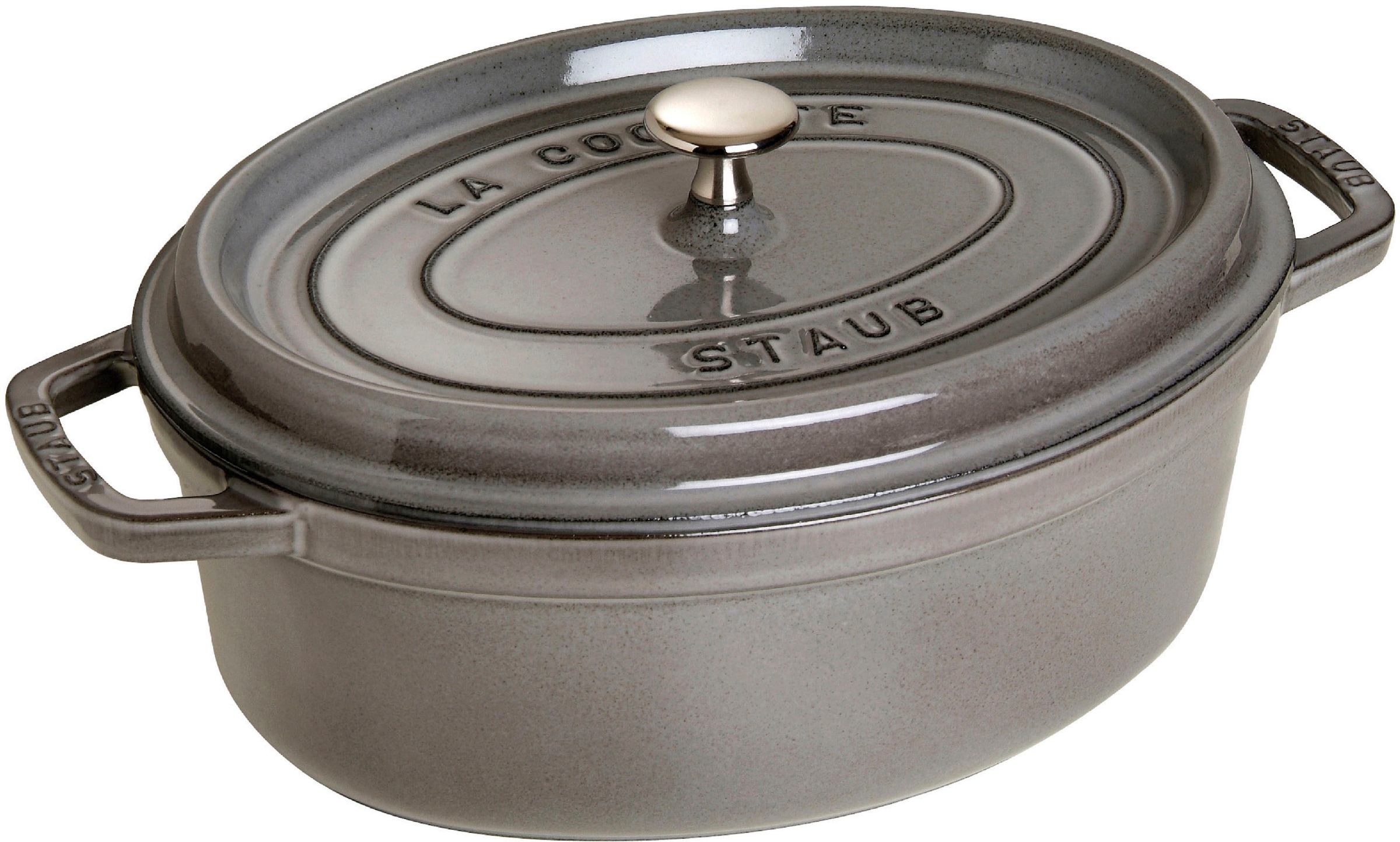 STAUB Bräter »Cocotte«, Gusseisen, (1 tlg.), robust, langlebig, perfekte Hitzeverteilung, Aromaregen-Deckel
