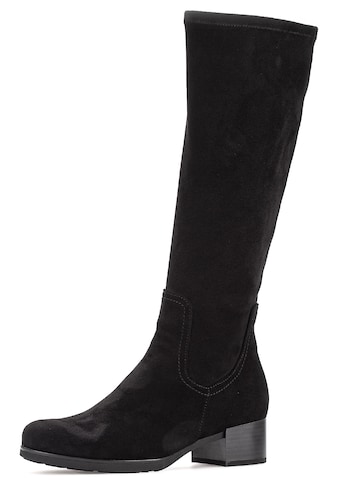 Stiefel, mit Stretch-Schaft