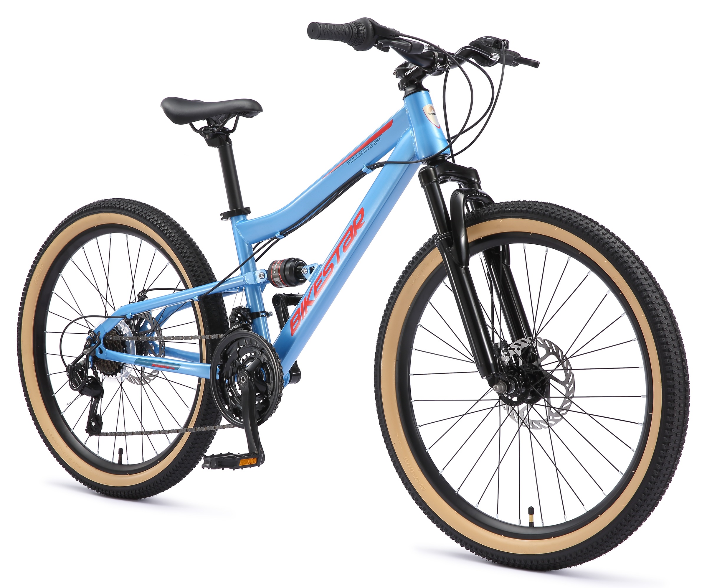 Bikestar Jugendfahrrad 21 Gang Shimano RD-TY21 Schaltwerk Kettenschaltung