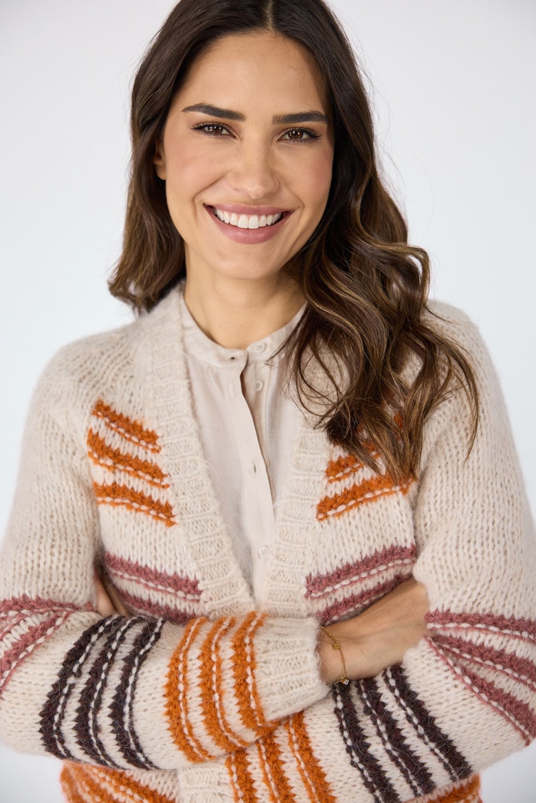 Lieblingsstück Strickjacke "LibertyL" mit Alpakawolle und Wolle günstig online kaufen