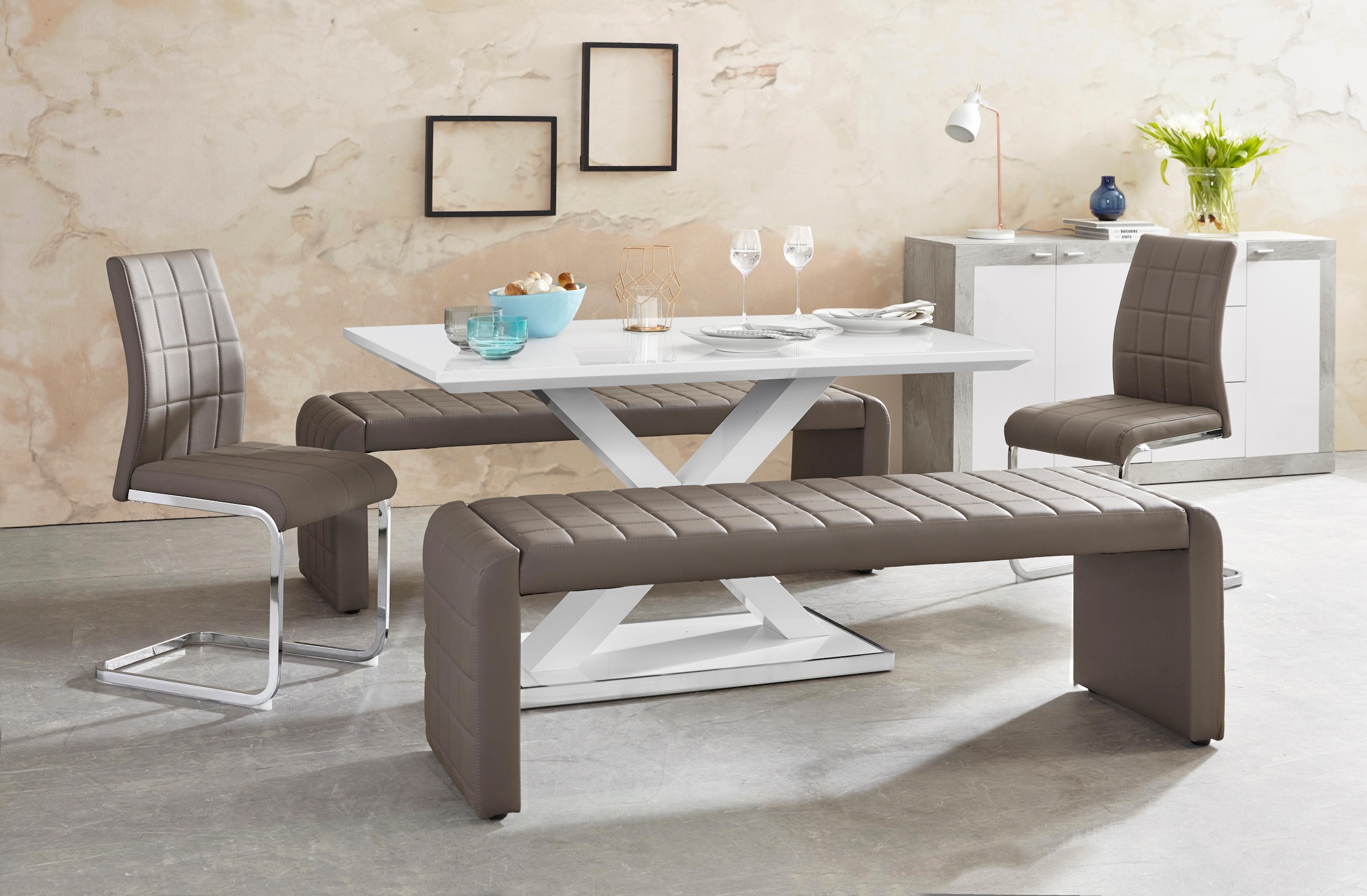 Homexperts Esstisch, Breite 120, 140 oder 160 cm