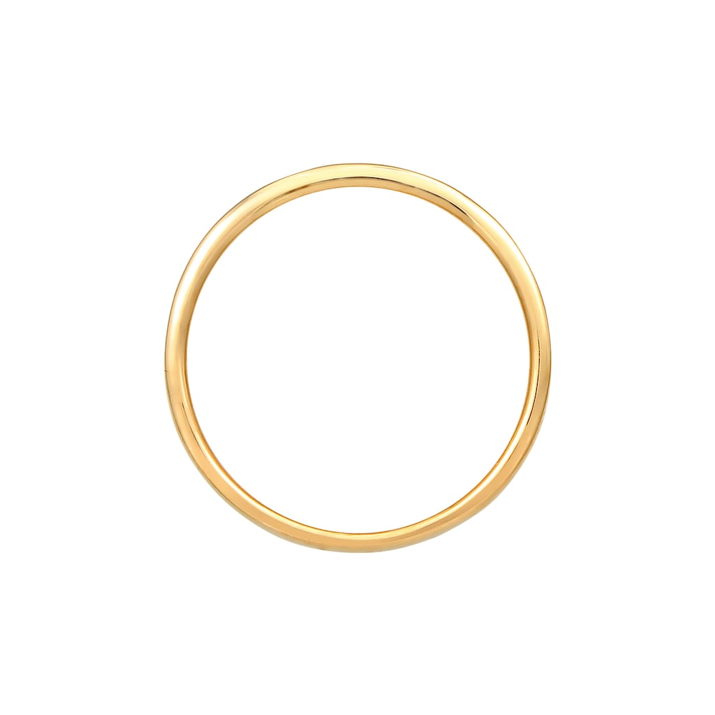 Elli DIAMONDS Verlobungsring »Verlobung Stern Diamant 0.06 ct. 585 Gold«