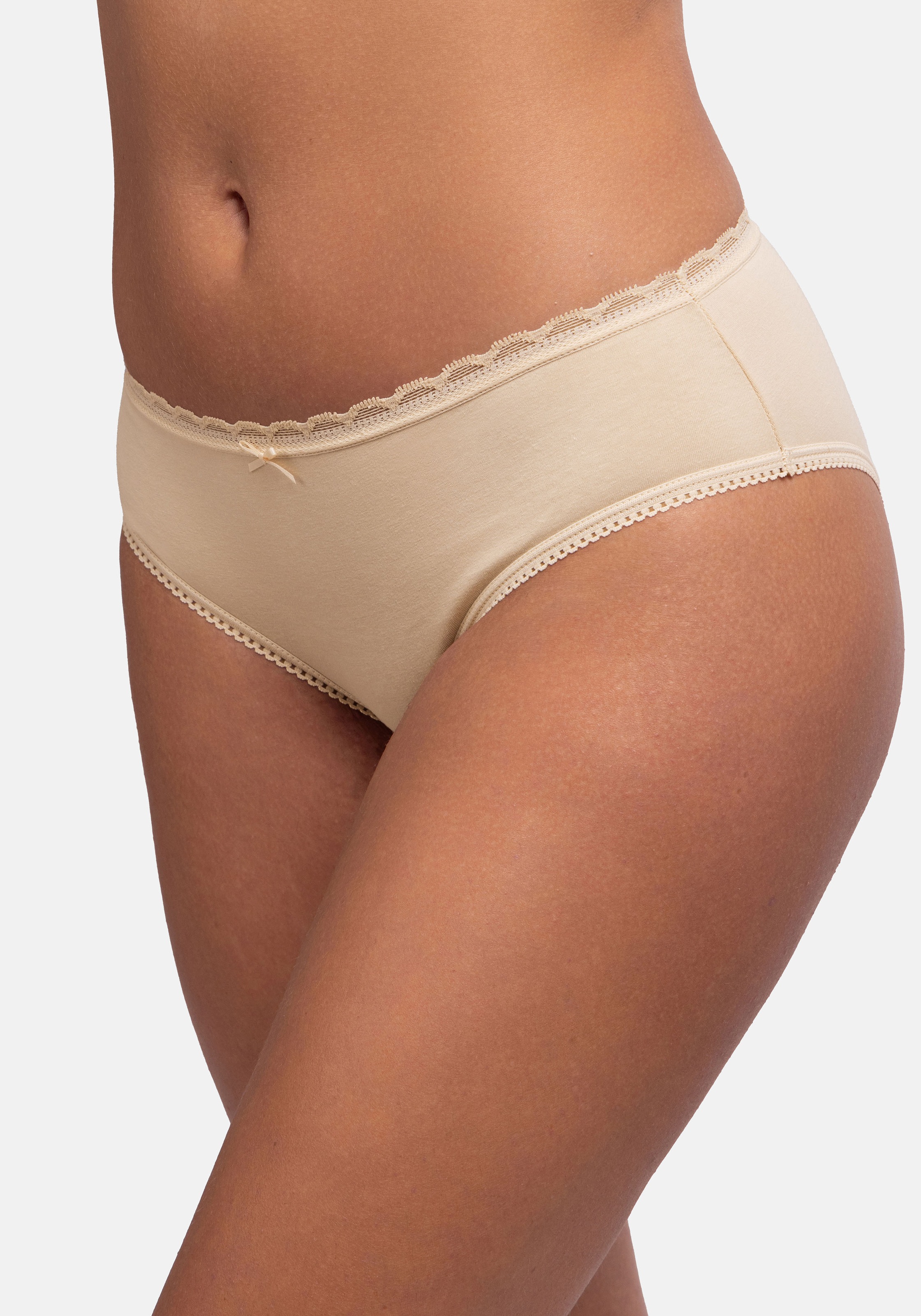 Dorina Hipster 5 Stk. mit zarter Spitzenverzierung günstig online kaufen