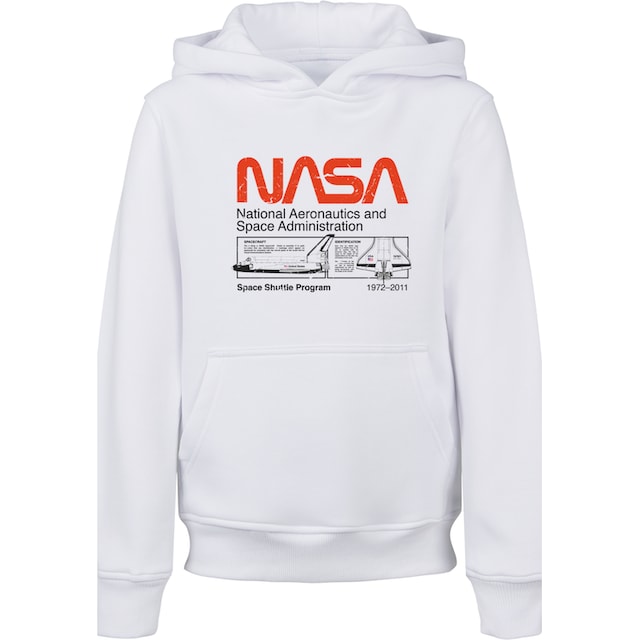 Black Friday F4NT4STIC Sweatshirt »NASA Classic Space Shuttle White«, Unisex  Kinder,Premium Merch,Jungen,Mädchen,Bedruckt | BAUR