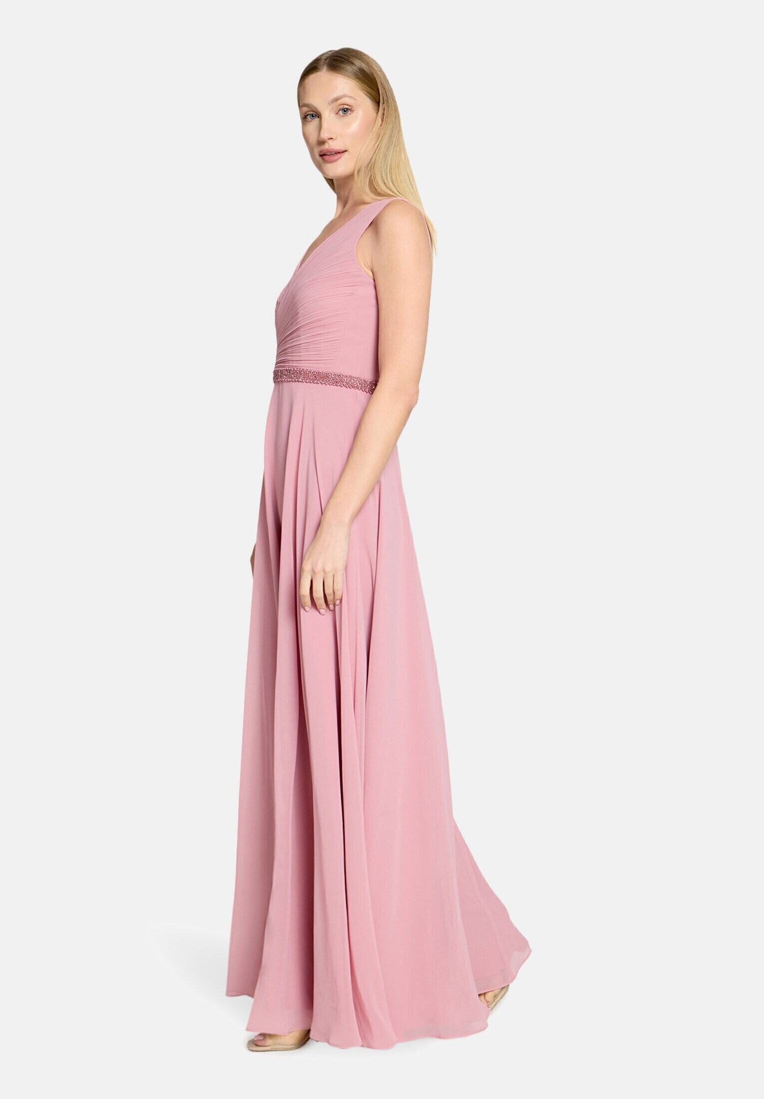 Vera Mont Abendkleid "Damen mit Plissee" Ohne Tasche Dekoelemente