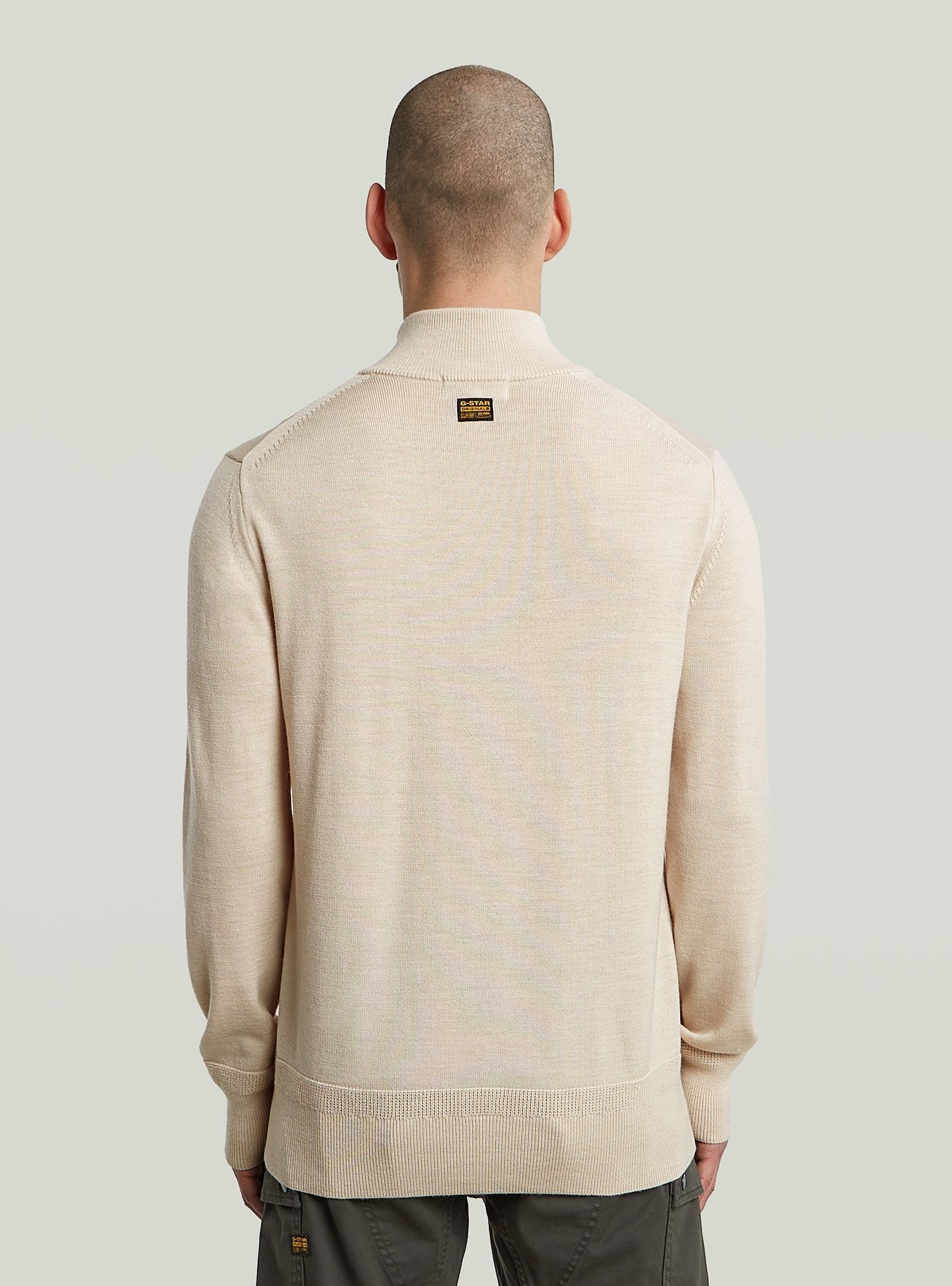 G-STAR Longpullover "Premium Core Half Zip Knit" günstig online kaufen