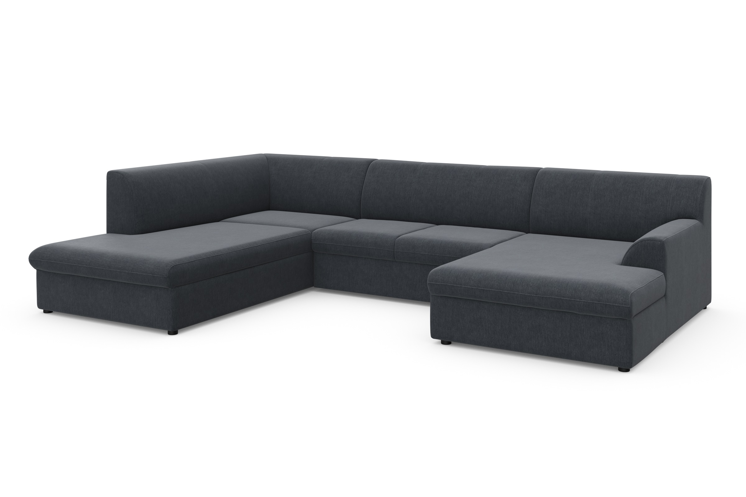 Thumbnail - DOMO collection Wohnlandschaft "Topper, elegant und zeitlos, komfortabel, U-Form" wahlweise mit Bettfunktion