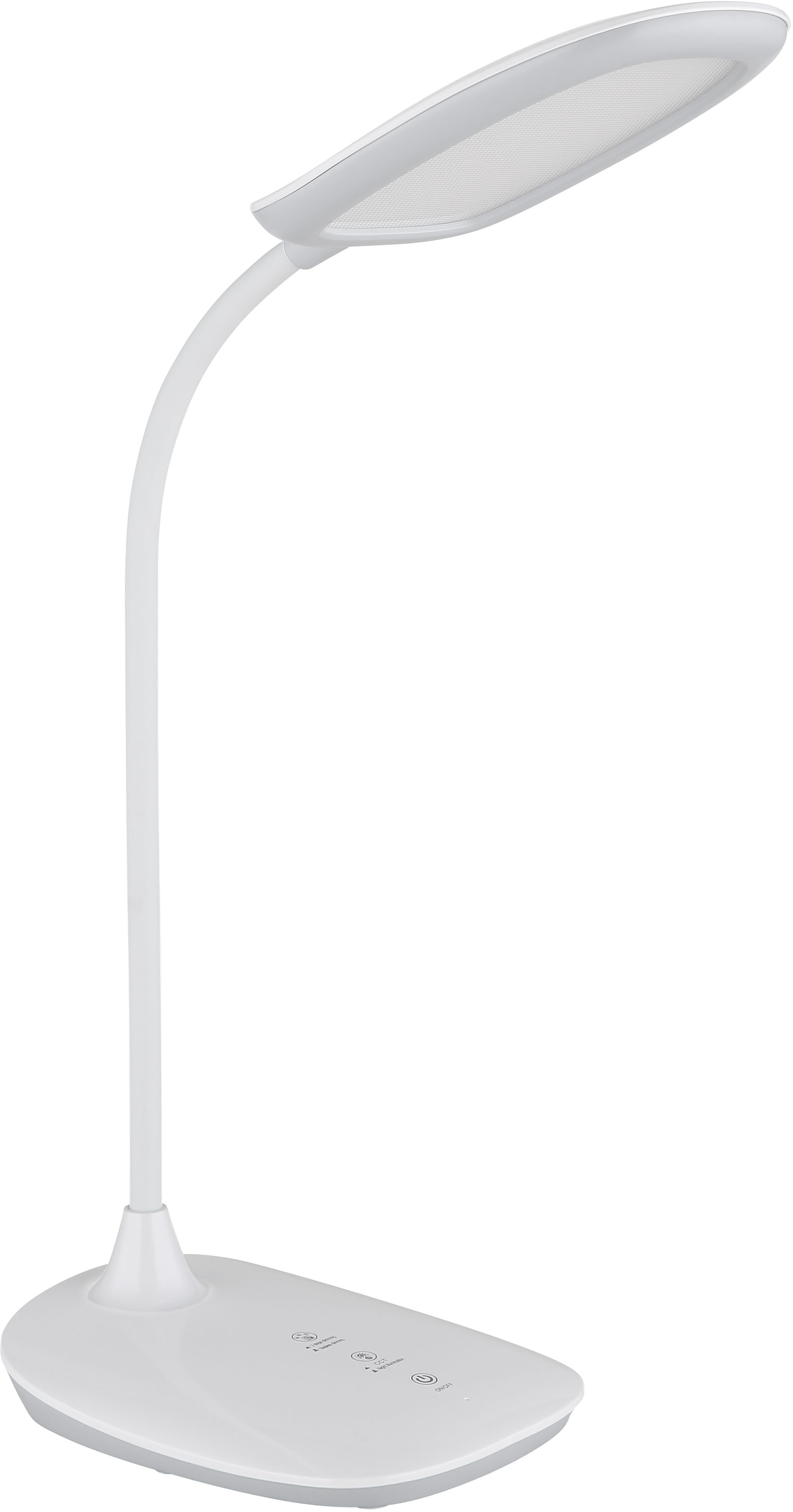 GLOBO LIGHTING LED Tischleuchte »BOTAL«, Leuchtmittel LED-Modul | LED fest integriert, Tischlampe/Arbeitszimmer/Bürotischleuchte/weiß