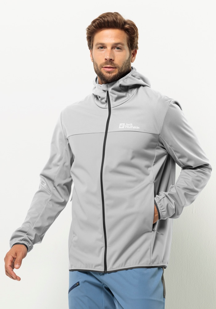 Jack Wolfskin Softshelljacke "FELDBERG HOODY M", mit Kapuze