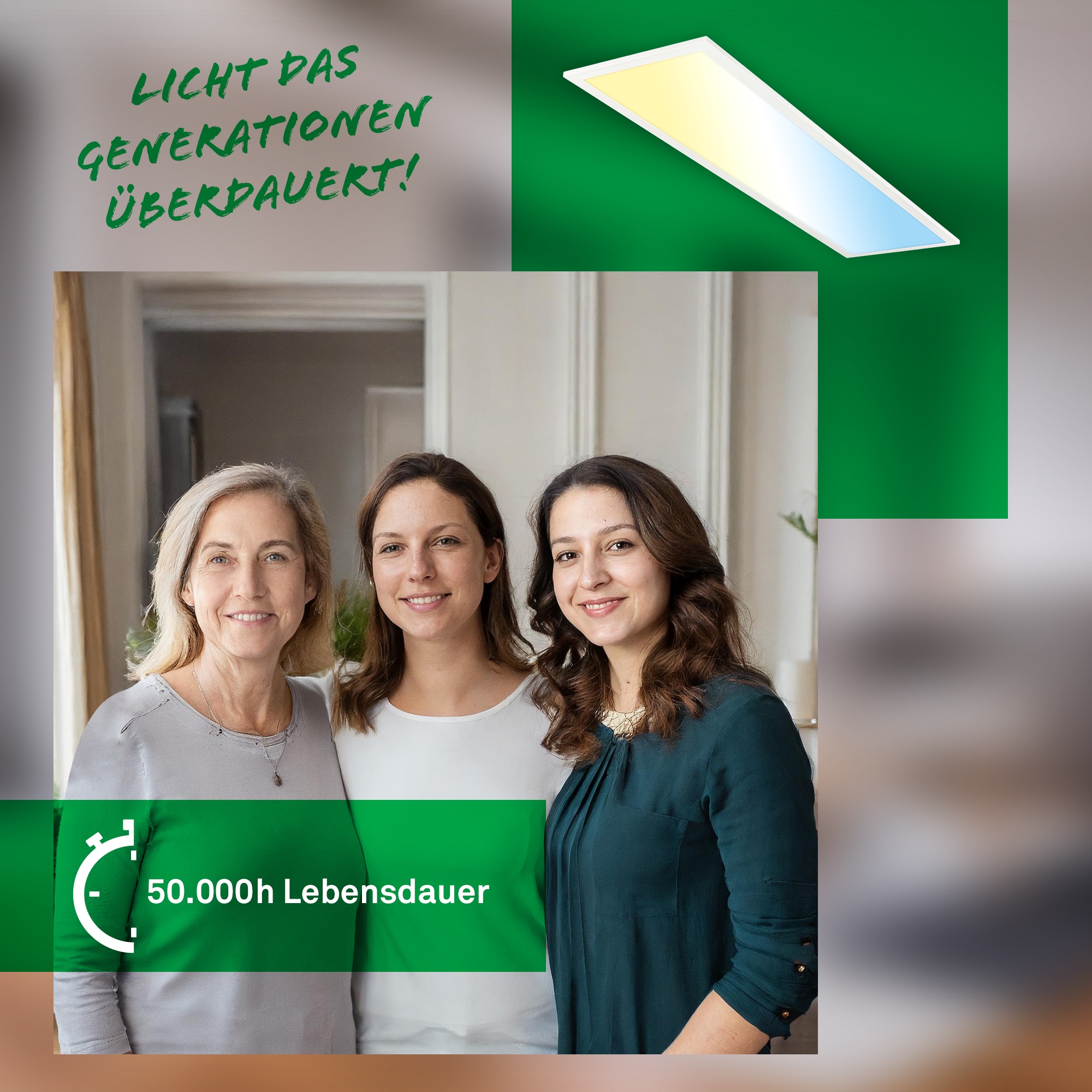 Briloner Leuchten LED Deckenleuchte »PIATTO 3987016«