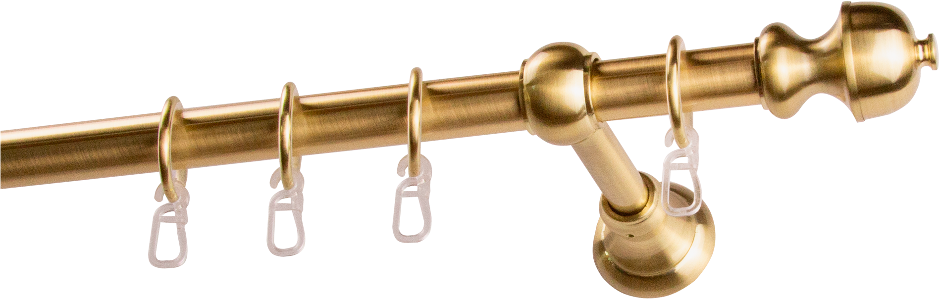 GARESA Gardinenstange "ANDREA" Ø 20 mm 1 läufig-läufig Wunschmaßlänge;Träge günstig online kaufen