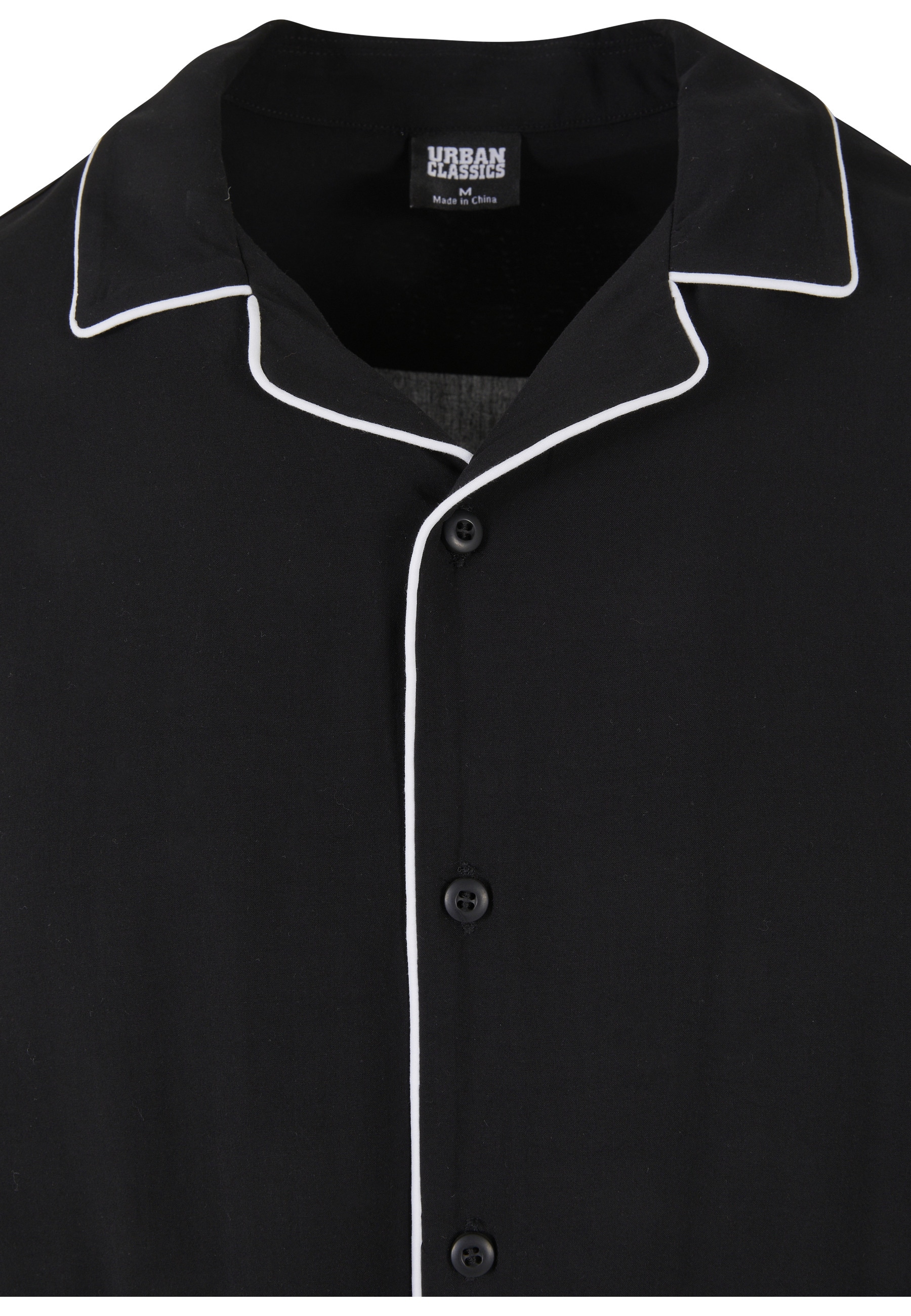 URBAN CLASSICS Karohemd »Urban Classics Herren Bowling Shirt« 1 Stk.