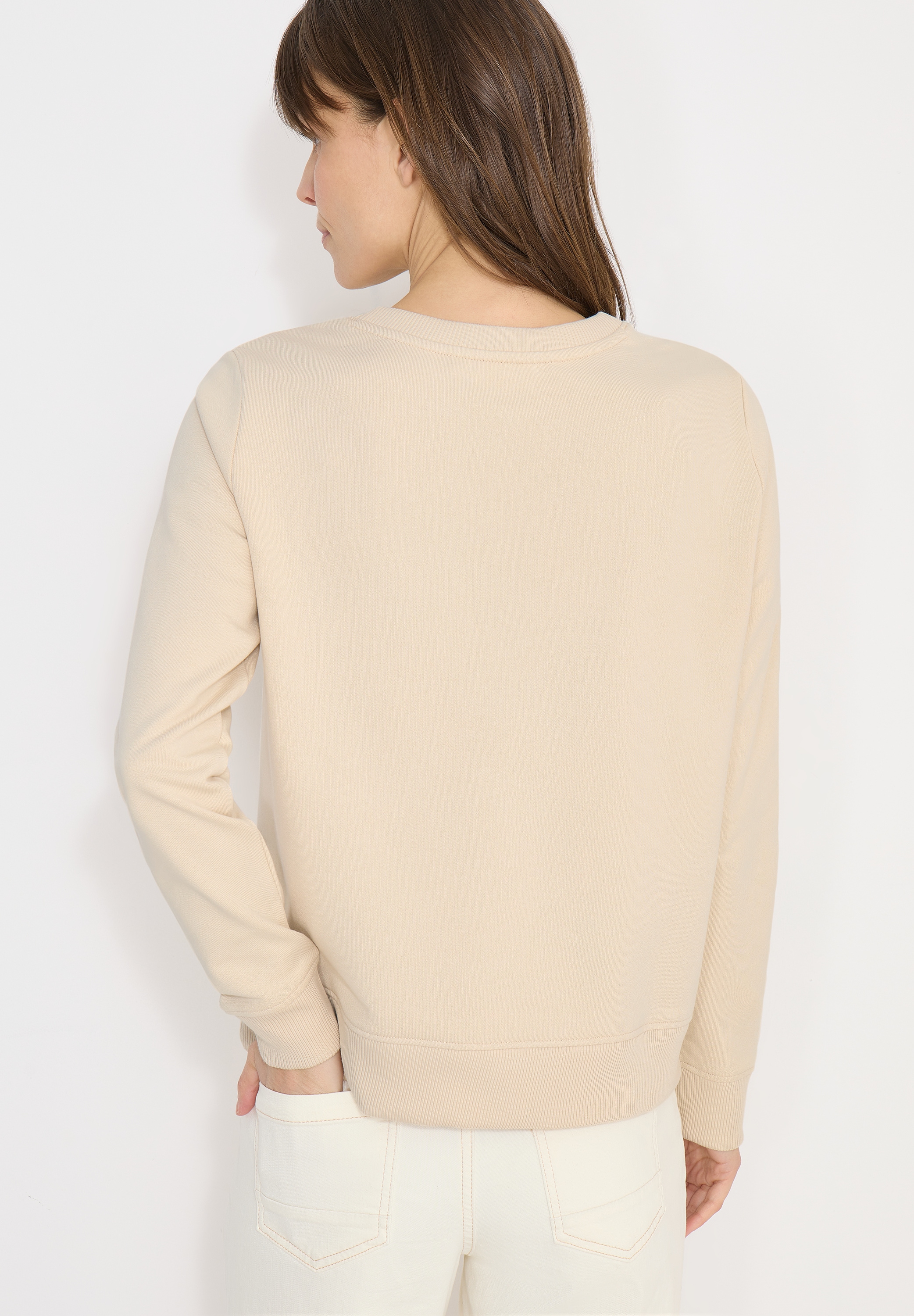Cecil Sweatshirt , mit feiner Stickerei auf der Vorderseite
