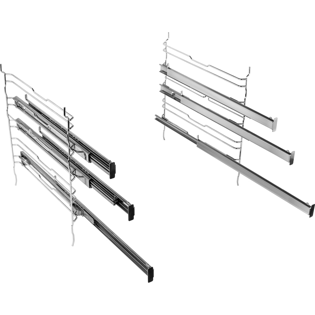 BAUKNECHT Flex-Induktions-Herd-Set »HEKO LIMBO FLEXI«, HIS5 EI8VS3 ES, mit Teilauszug