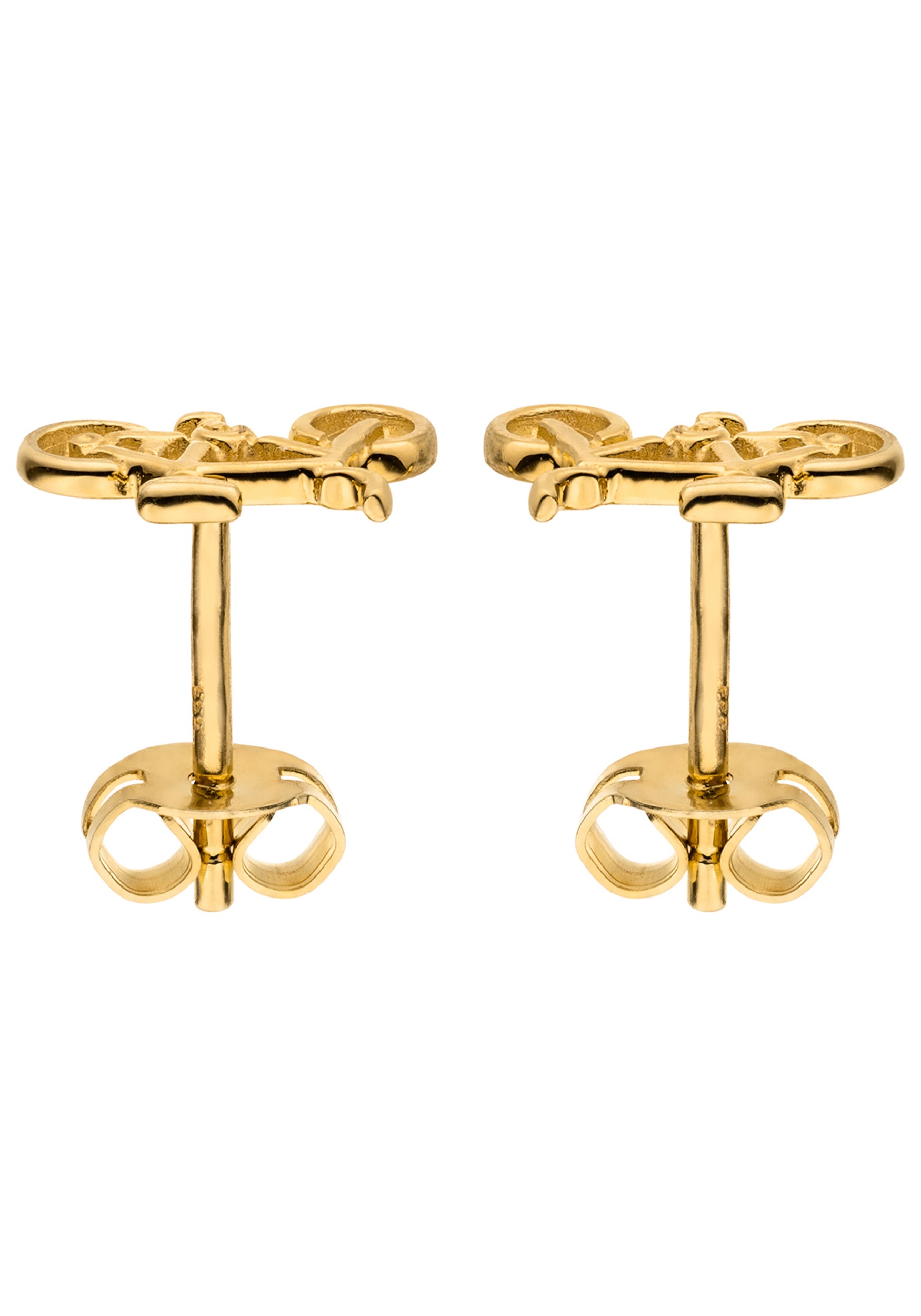 JOBO Paar Ohrstecker »Kleine Ohrringe Fahrrad Rennrad 9 mm« 8 Karat 333 Gold