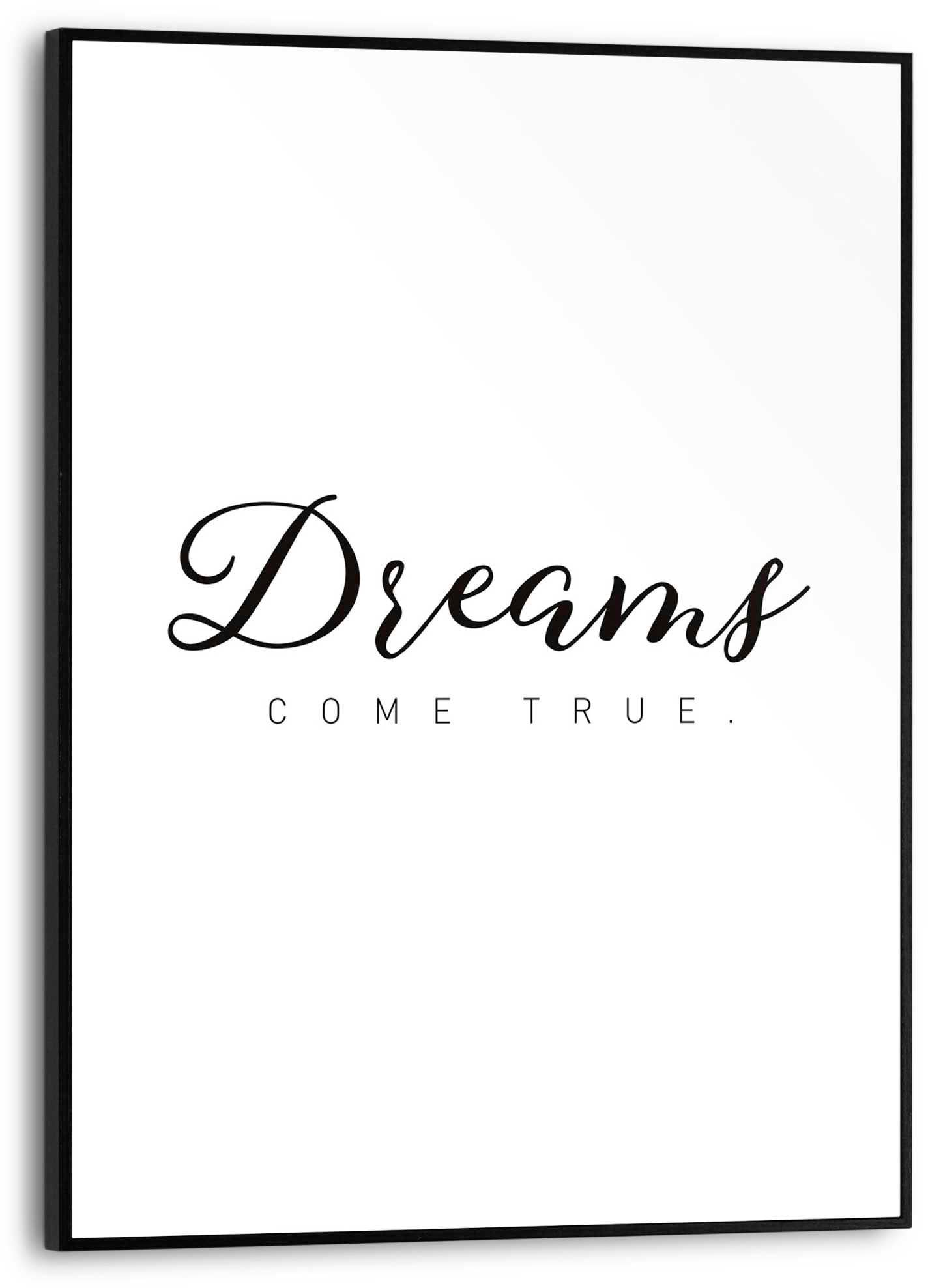 Reinders Poster "Dreams come true" günstig online kaufen