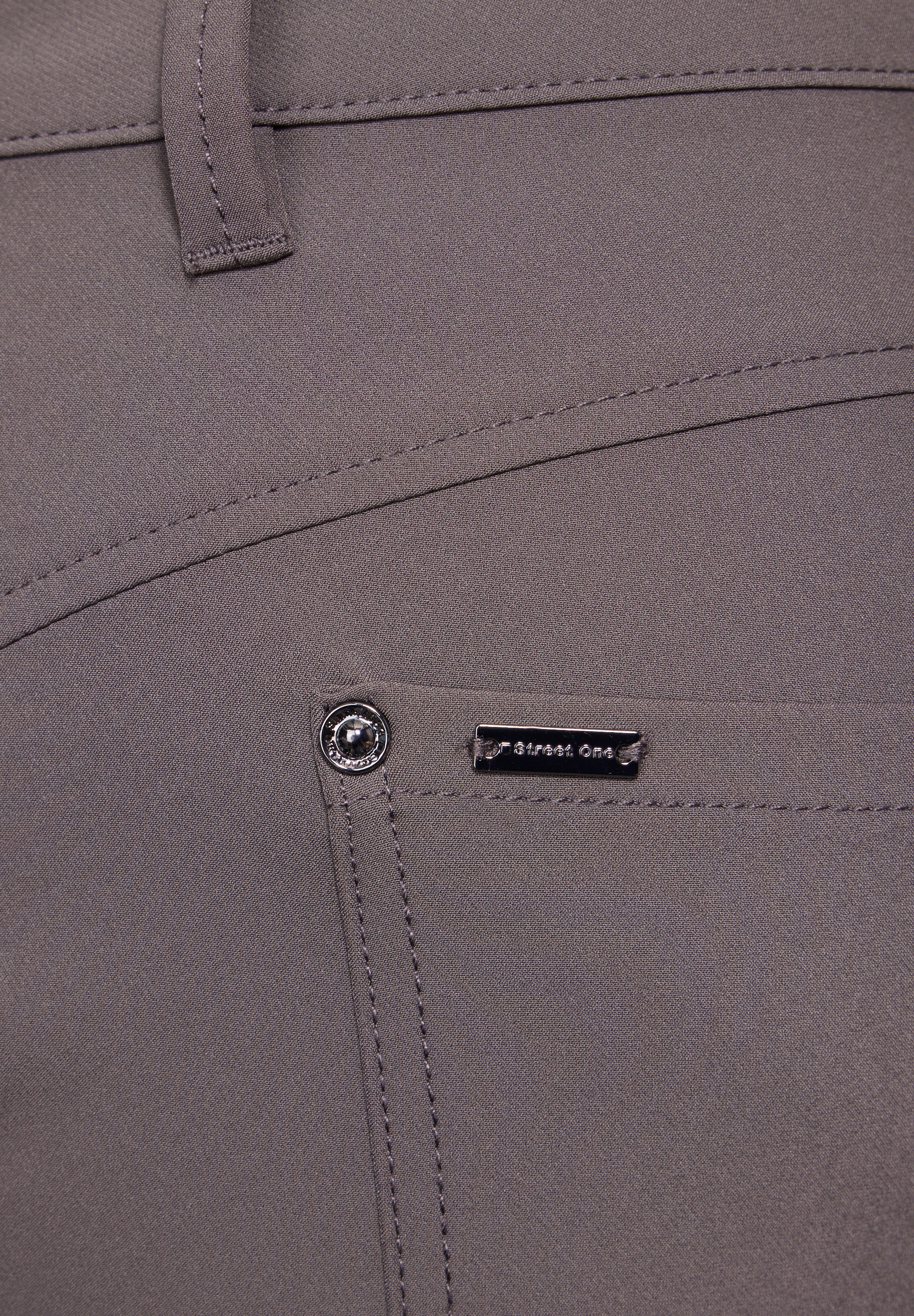 STREET ONE Röhrenhose, Middle Waist