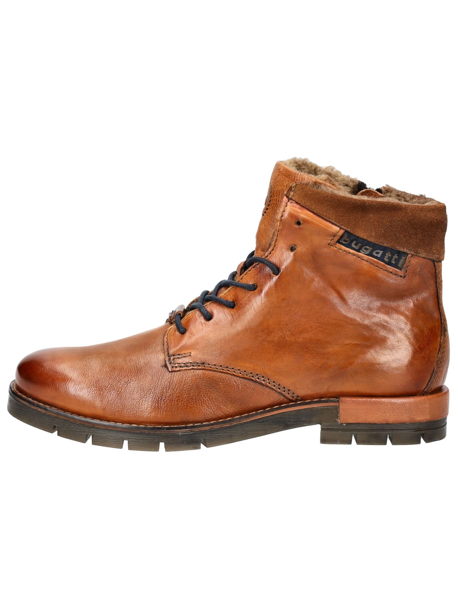 bugatti Schnürstiefelette »bugatti Stiefelette Leder«