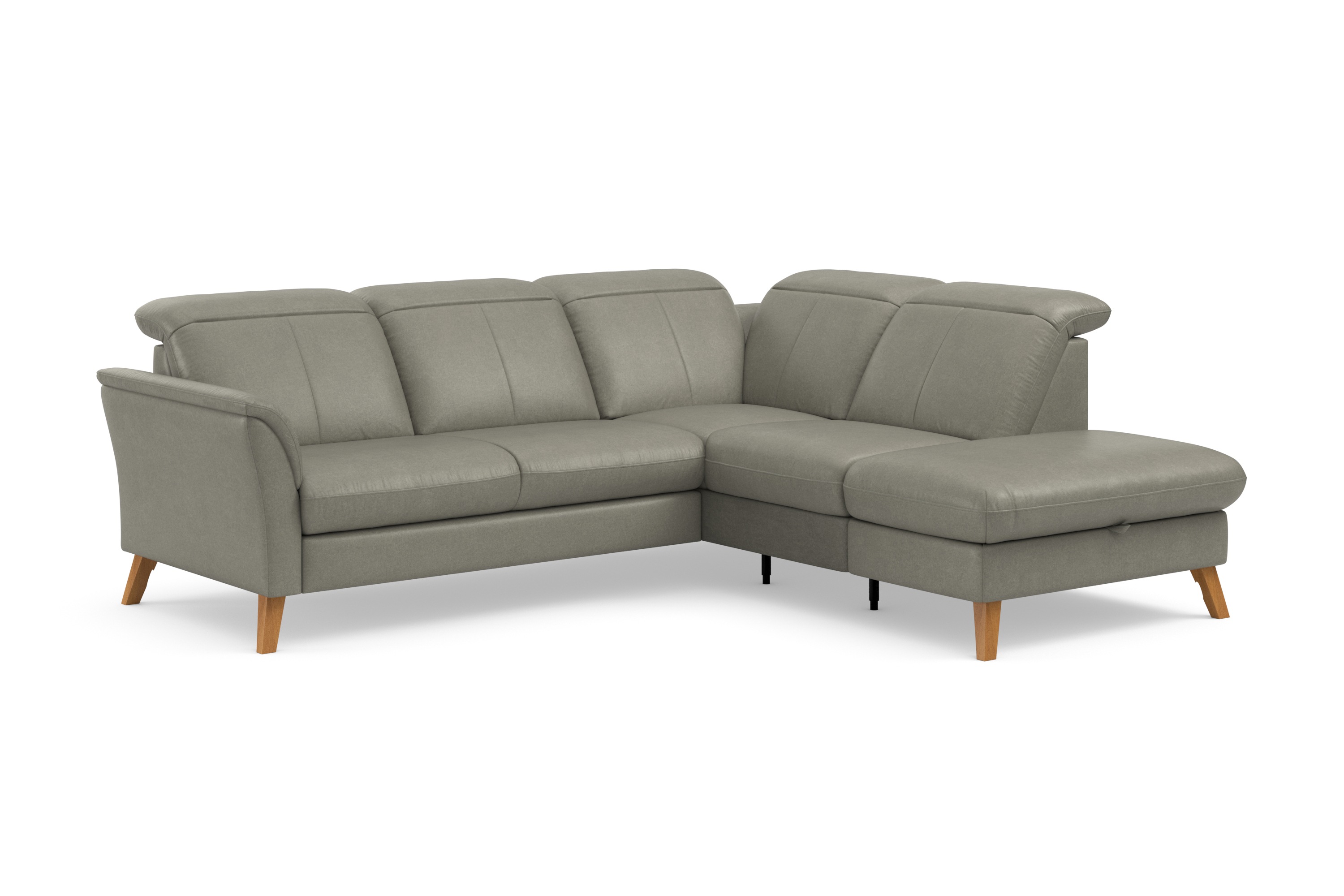 Thumbnail - sit&more Ecksofa "Romero L-Form", wahlweise mit oder ohne TV-Funktion, Bettfunktion, Bettkasten