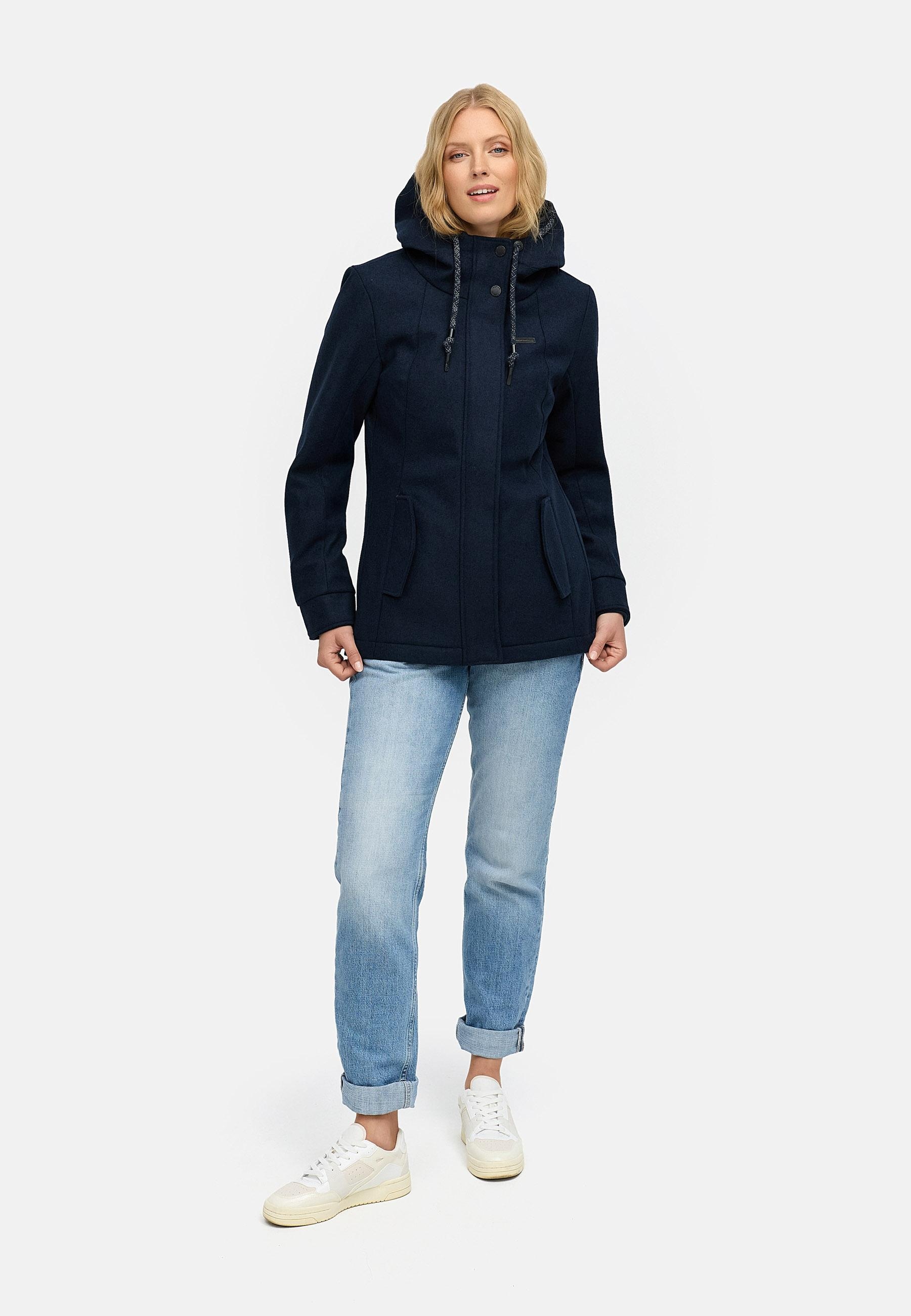 Ragwear Winterjacke »Monadde Felt YOUMODO«, mit Kapuze, Wasserfeste warme Jacke mit Kapuze