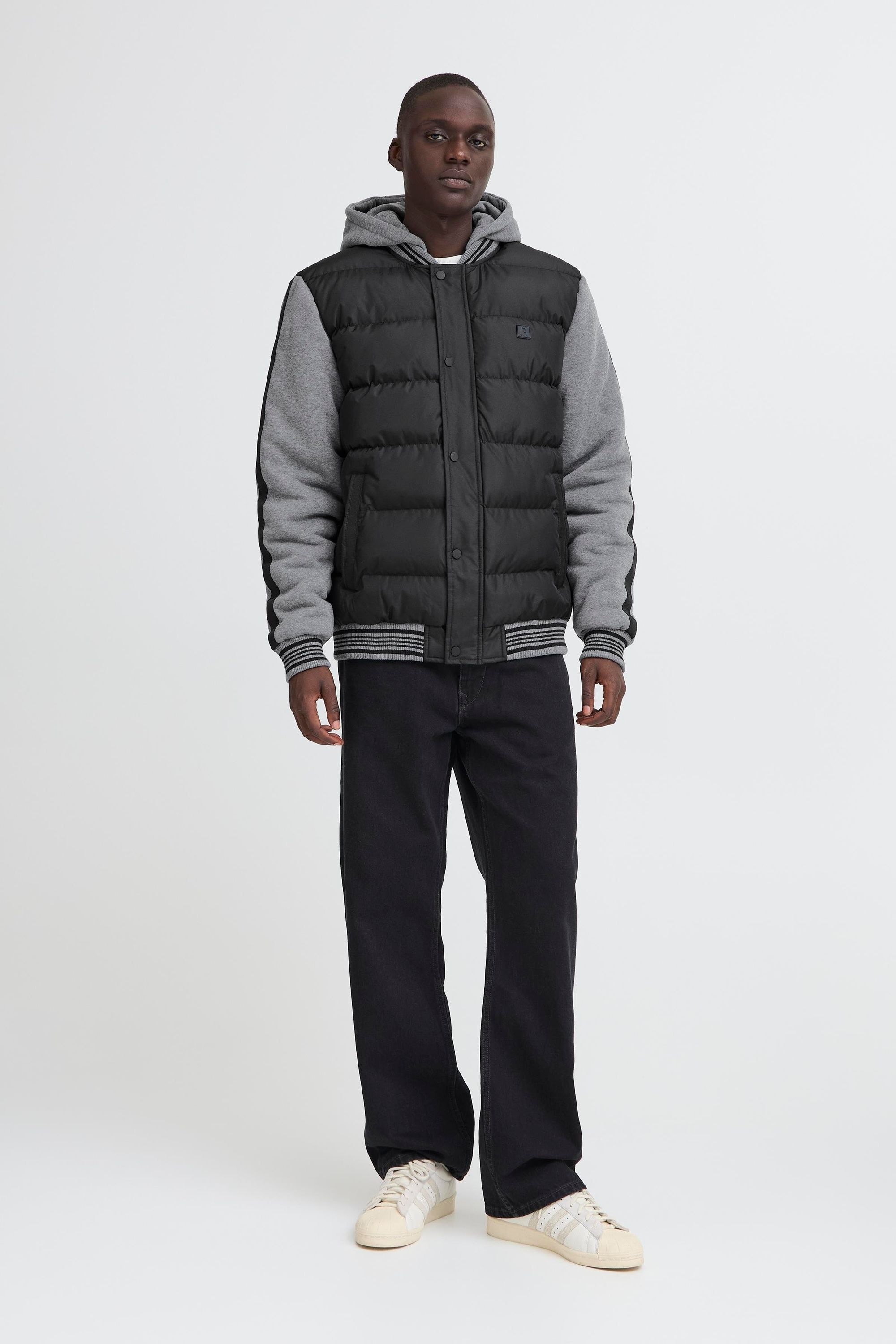 Thumbnail - Blend Collegejacke "BHErnie" mit Kapuze Lässige Stepp-Collegejacke