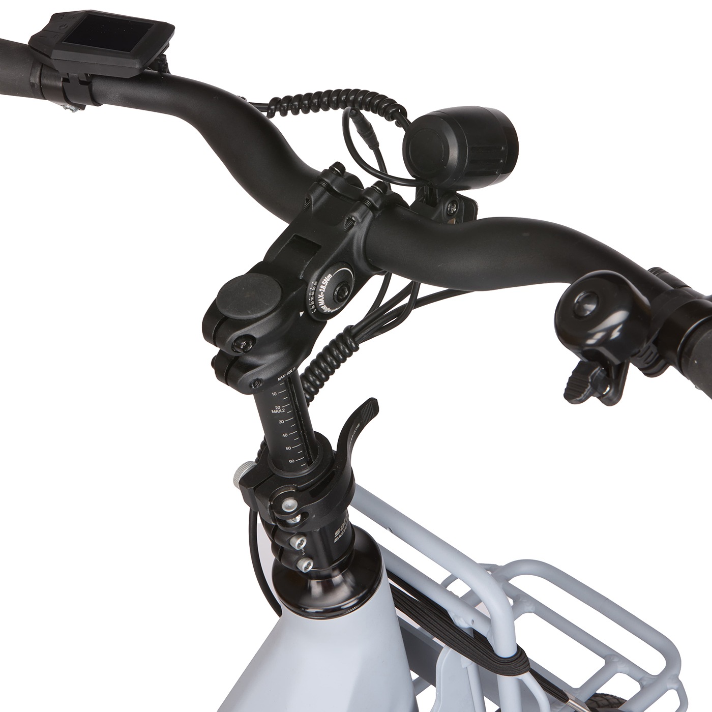 Vaun »VAUN Compact New Gen-Cityrad mit Ortlieb Tasche« Heckmotor 250 W Elektrofahrrad für Alltag und Einkauf