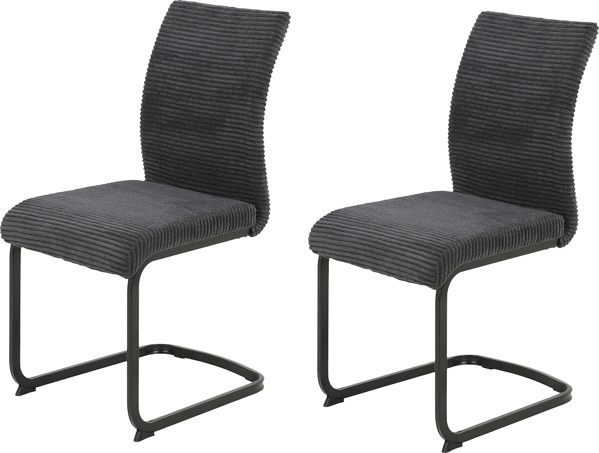 HELA Freischwinger "FABIA" (Set) 2 Stk.120 Kg belastbar, Stoff in Breitcord günstig online kaufen