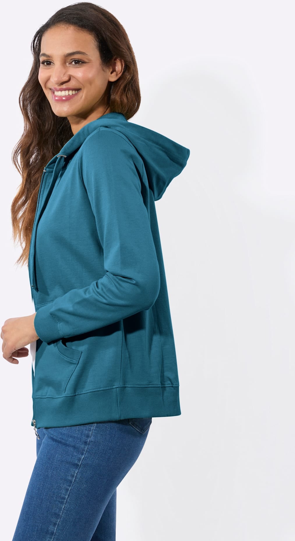 Casual Looks Shirtjacke »Sweatjacke« 1