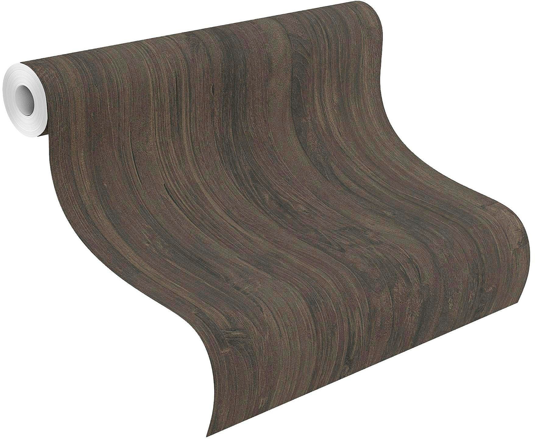 Rasch Vinyltapete »Mandalay«, gemustert-Holz