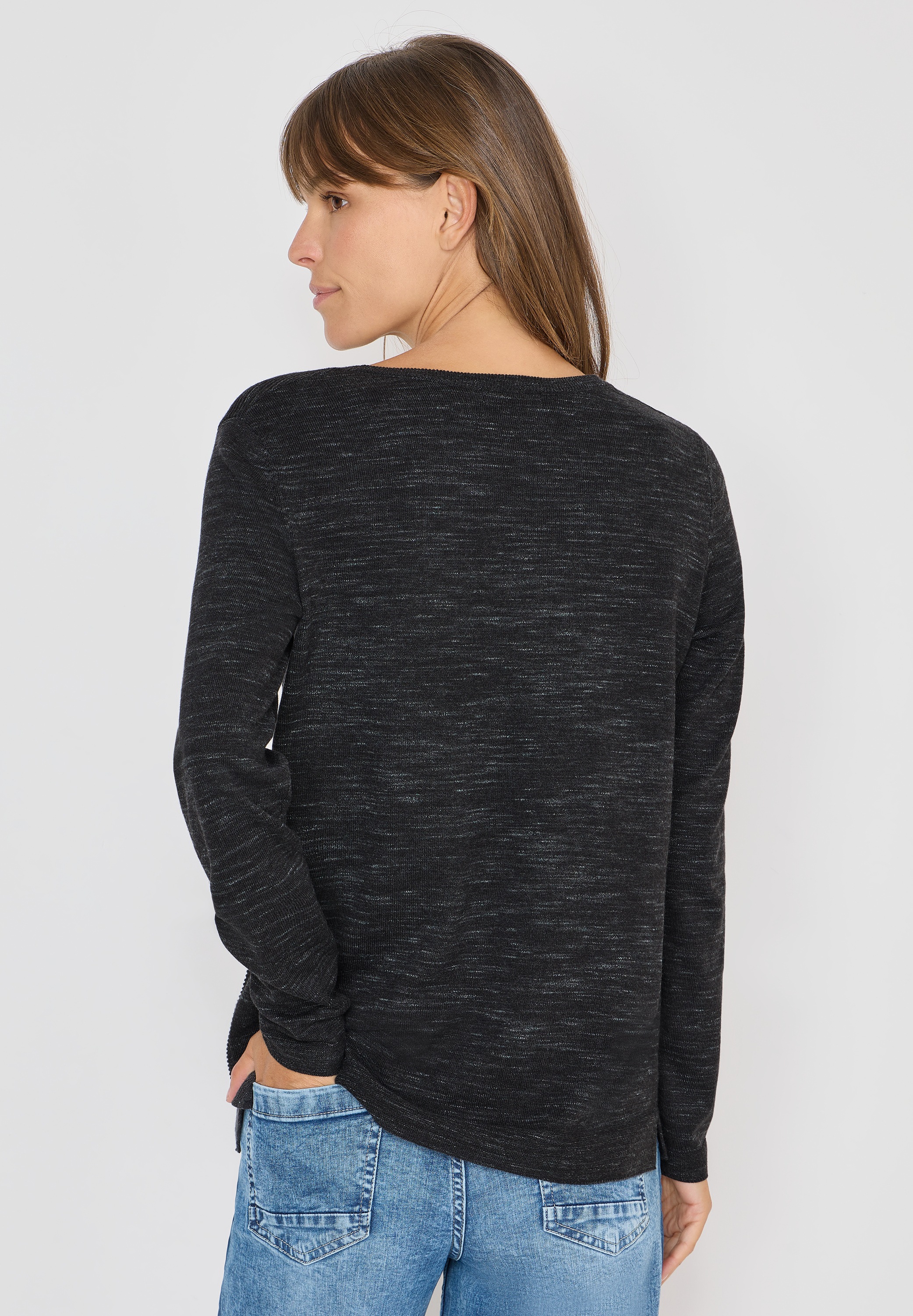 Cecil Strickpullover, mit Rundhalsausschnitt günstig online kaufen