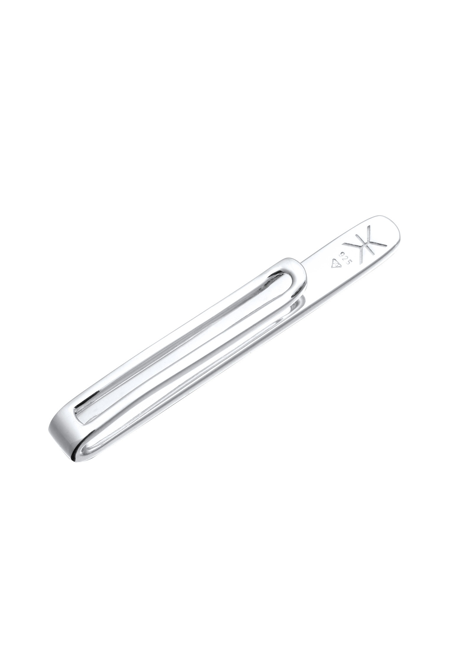 Kuzzoi Krawattennadel »Krawattennadel Krawattennadel Emaille schwarz 925 Sterling Silber«