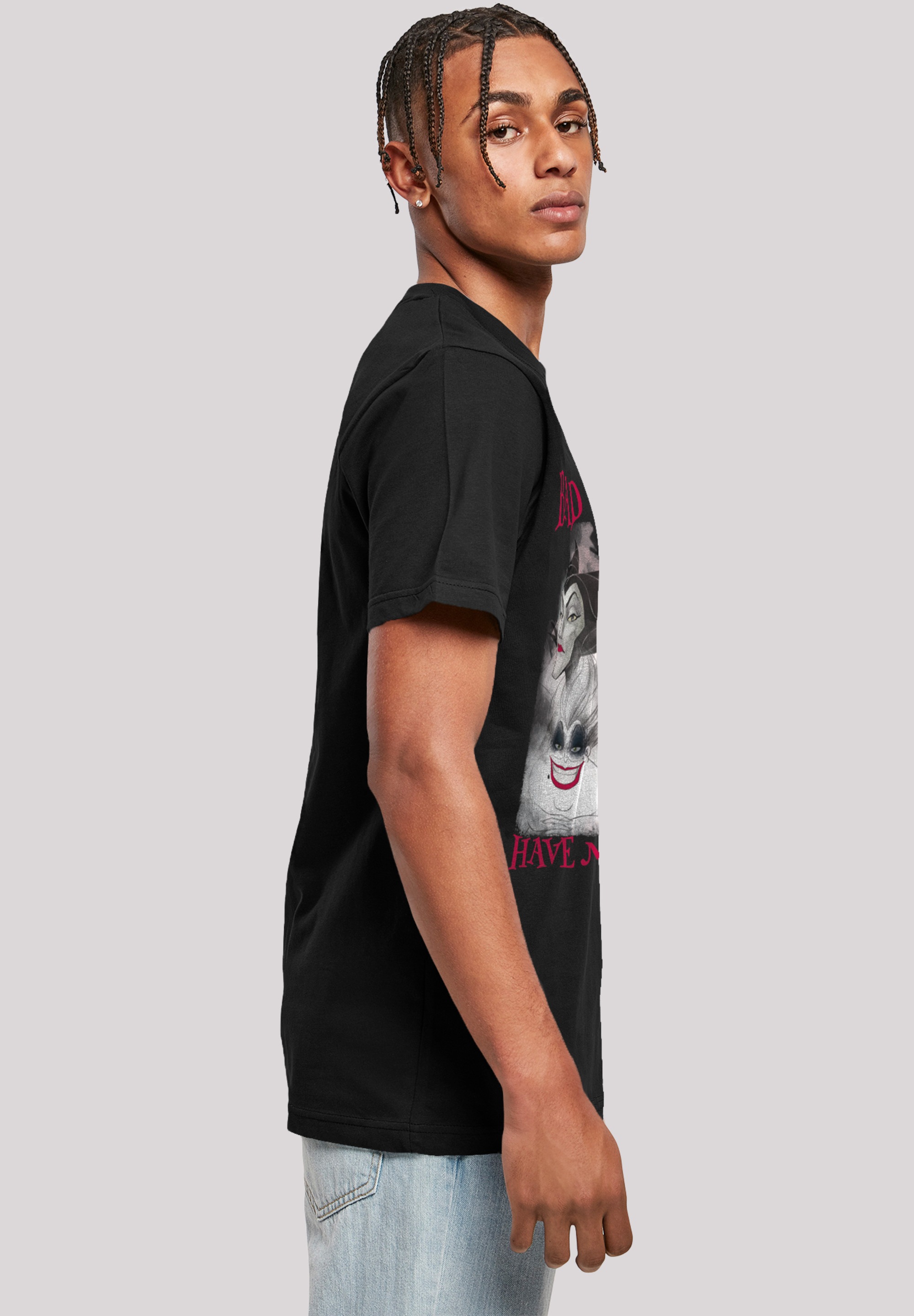 F4NT4STIC T-Shirt »Disney Bad Girls Have More Fun«, Herren,Premium Merch,Regular-Fit,Basic,Bedruckt