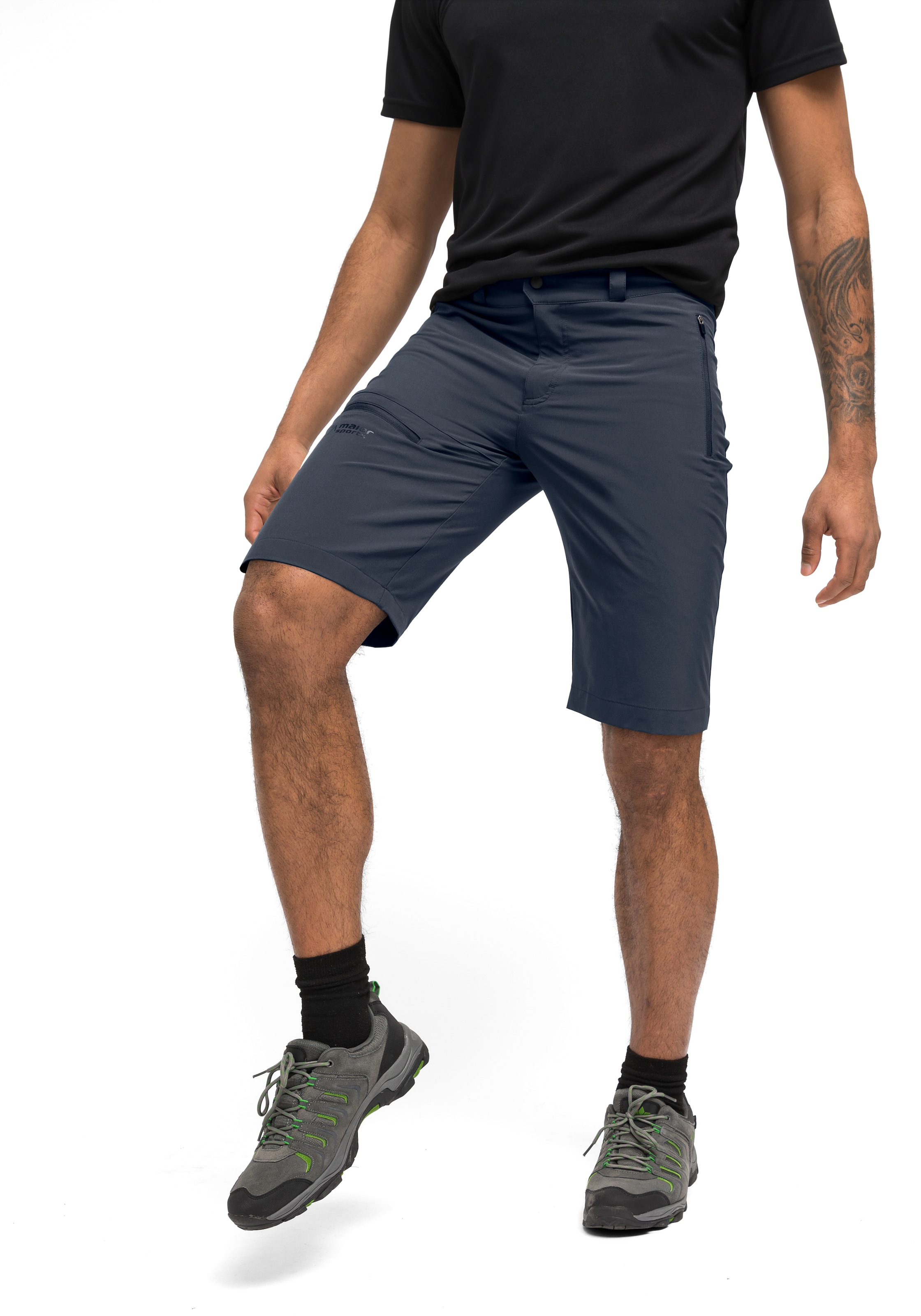 Maier Sports Funktionsshorts »Latit Short M«, Schnelltrocknende Funktions-Bermuda aus elastischem Material