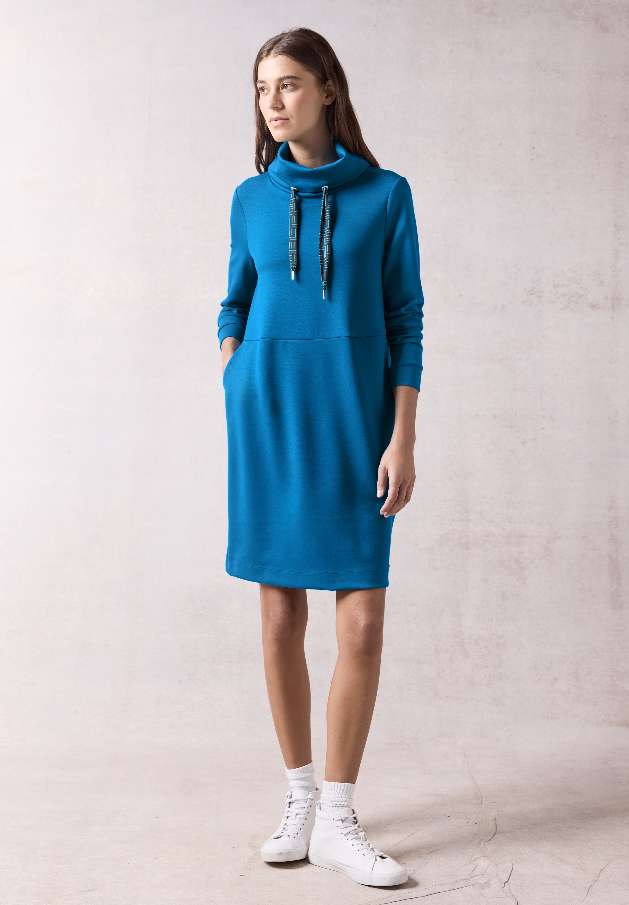 Cecil Sweatkleid Ohne Taschen soft und trageangenehm