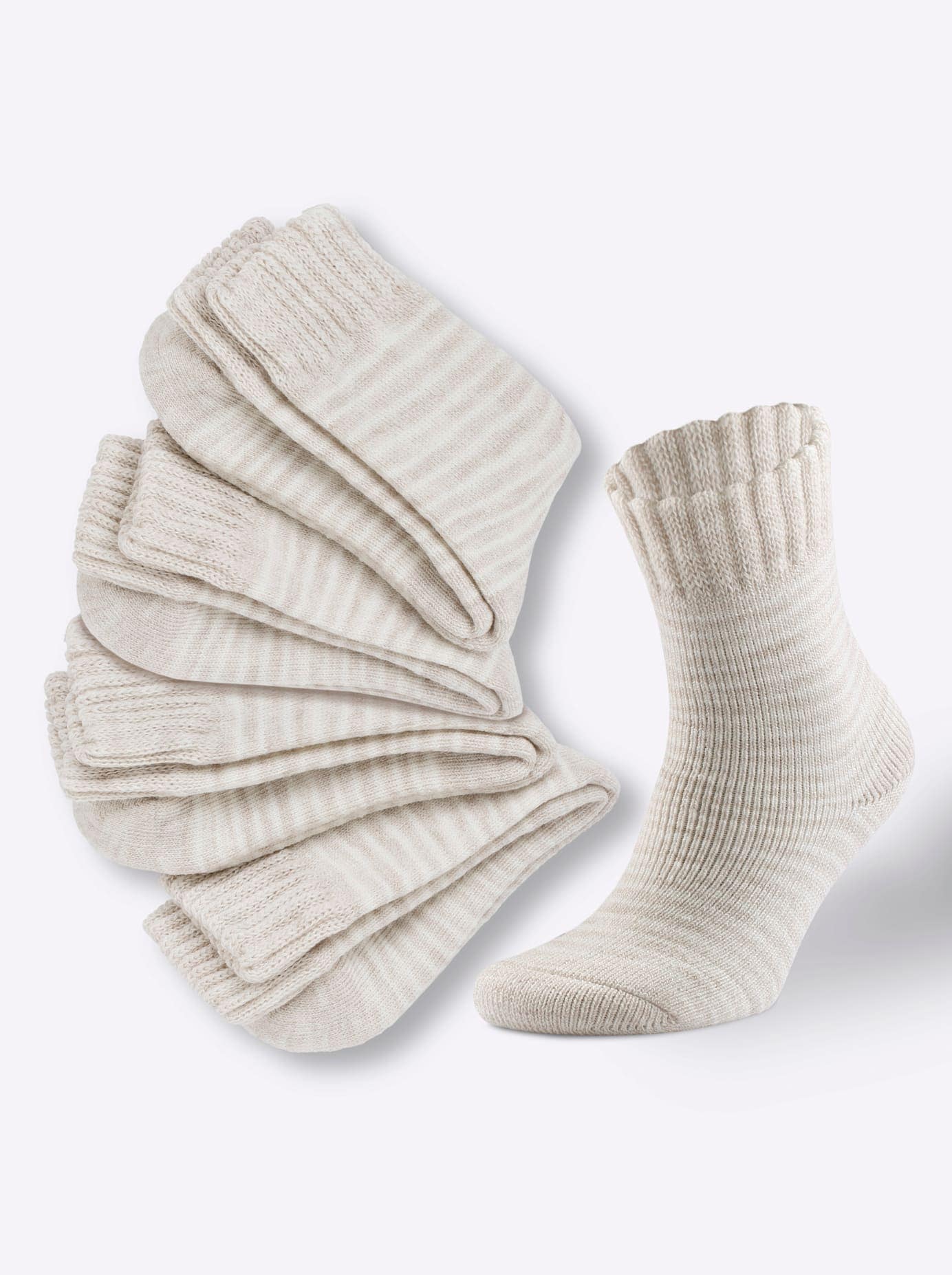 wäschepur Socken, (4 Paar)