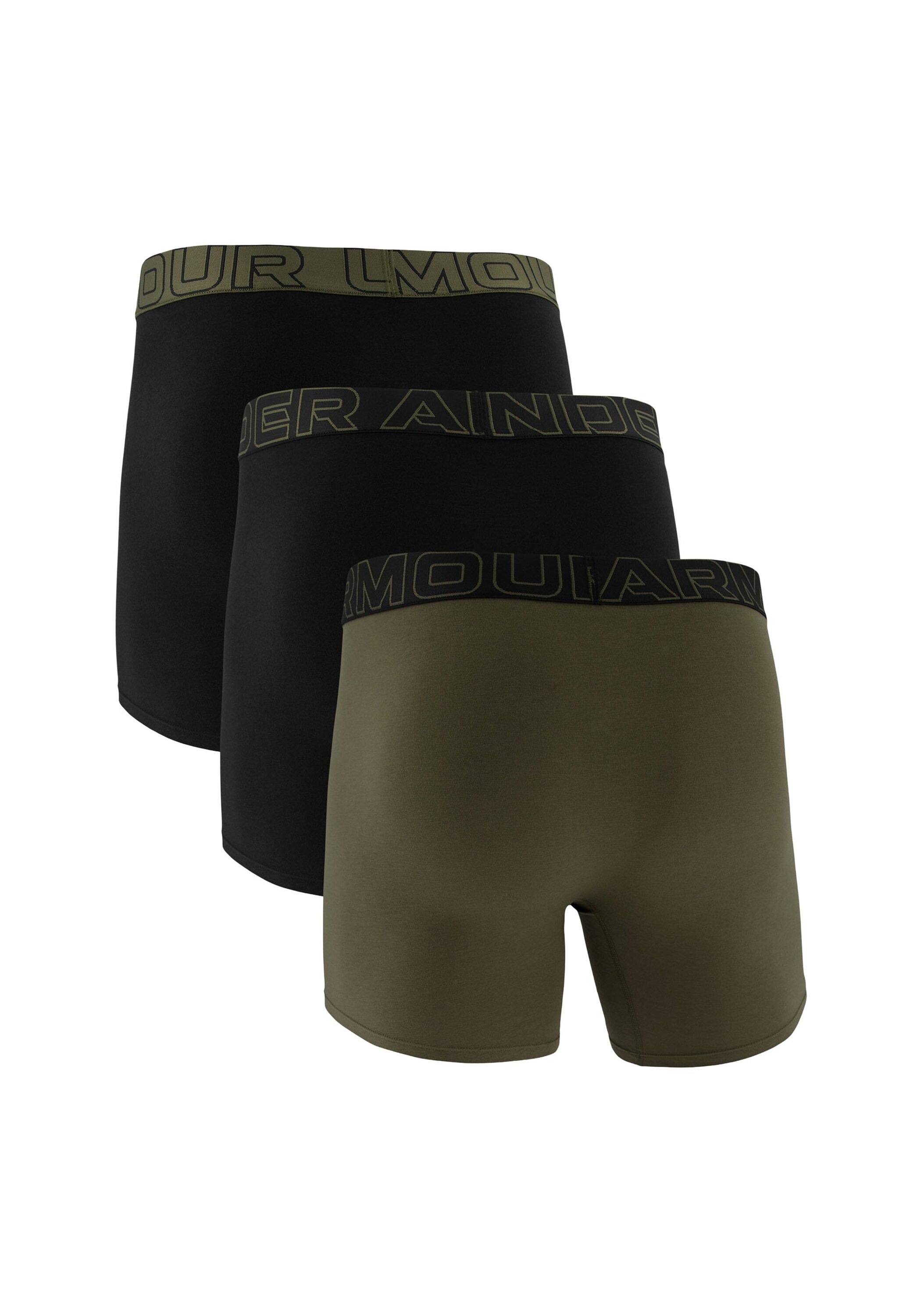 Under Armour Boxershorts "Boxershort UA PERFORMANCE COTTON - SOLID 6 IN 3PK günstig online kaufen