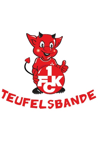 Wall-Art Wandtattoo »1.FC Kaiserslautern Teufel...