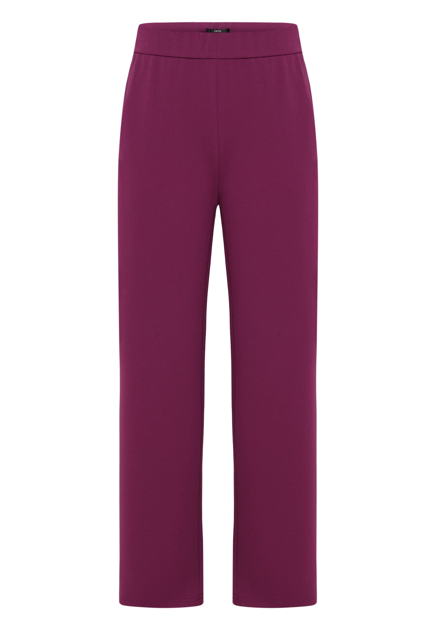 Zero Stoffhose "Damen mit elastischem Bund 28 Inch" Plain/ohne Details günstig online kaufen