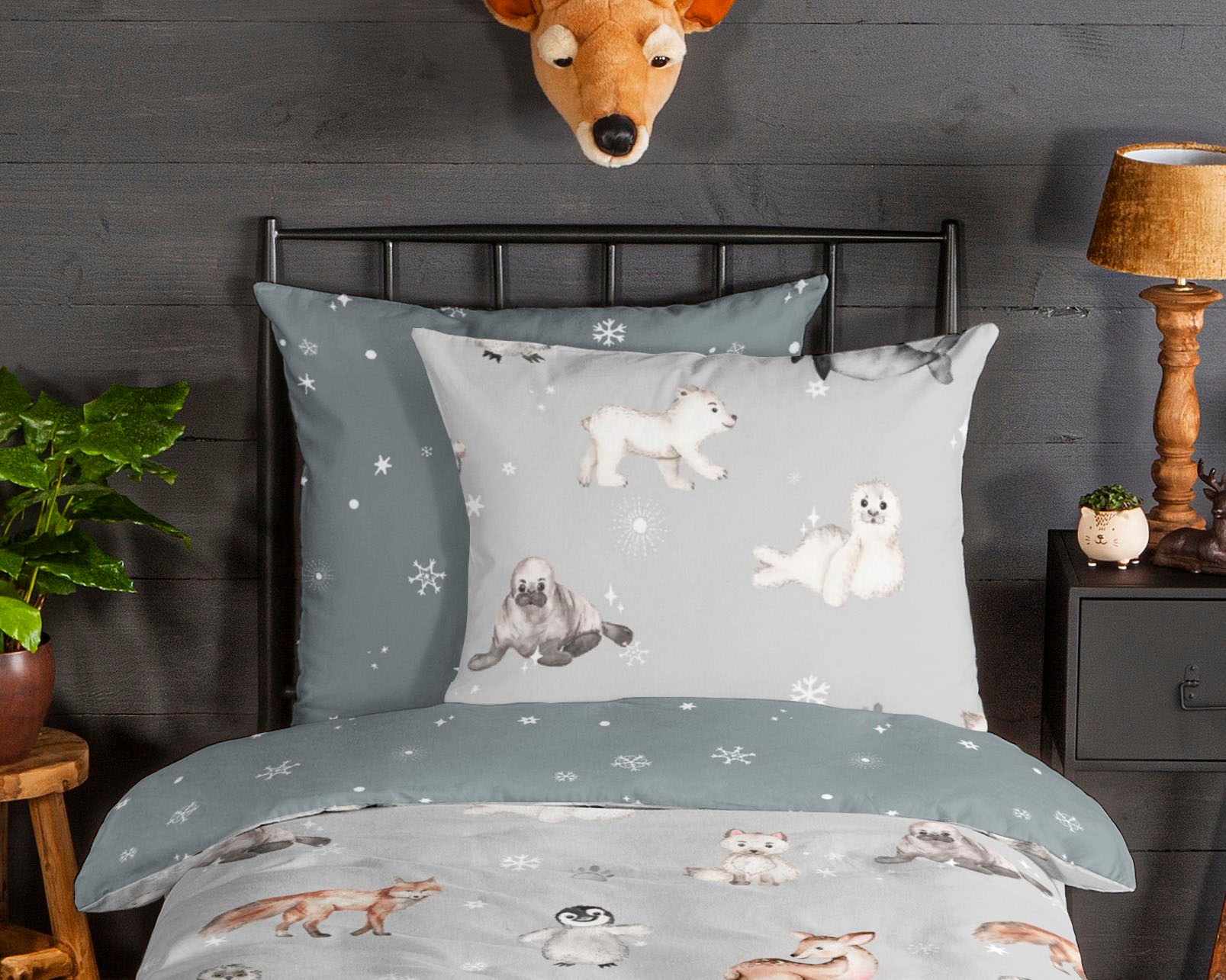 good morning Kinderbettwäsche "Cira" 2 Stk. Biber, 135x200, Warm, Weich, We günstig online kaufen