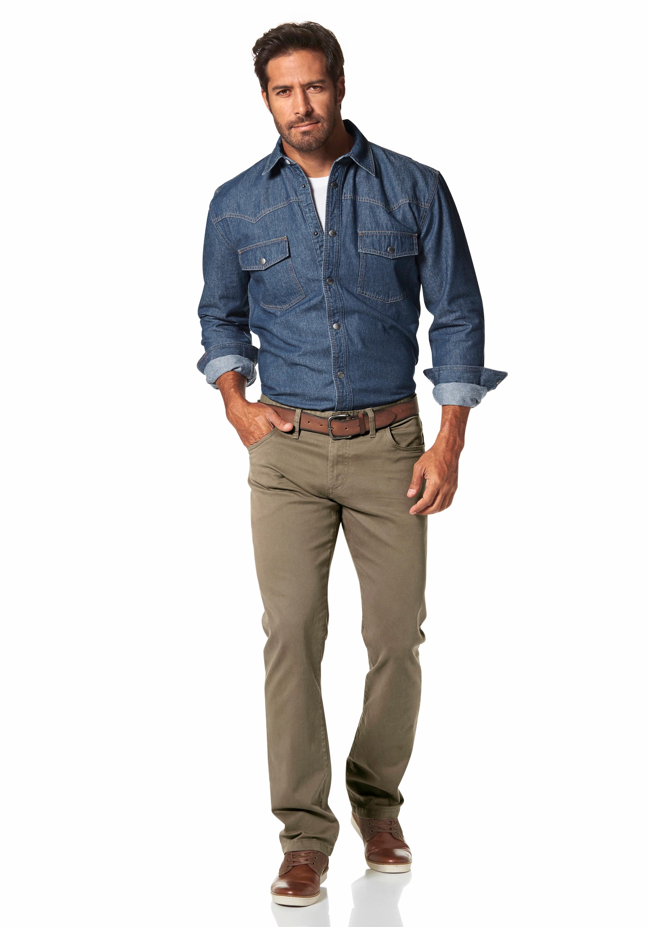 Arizona Jeanshemd, Western Stil