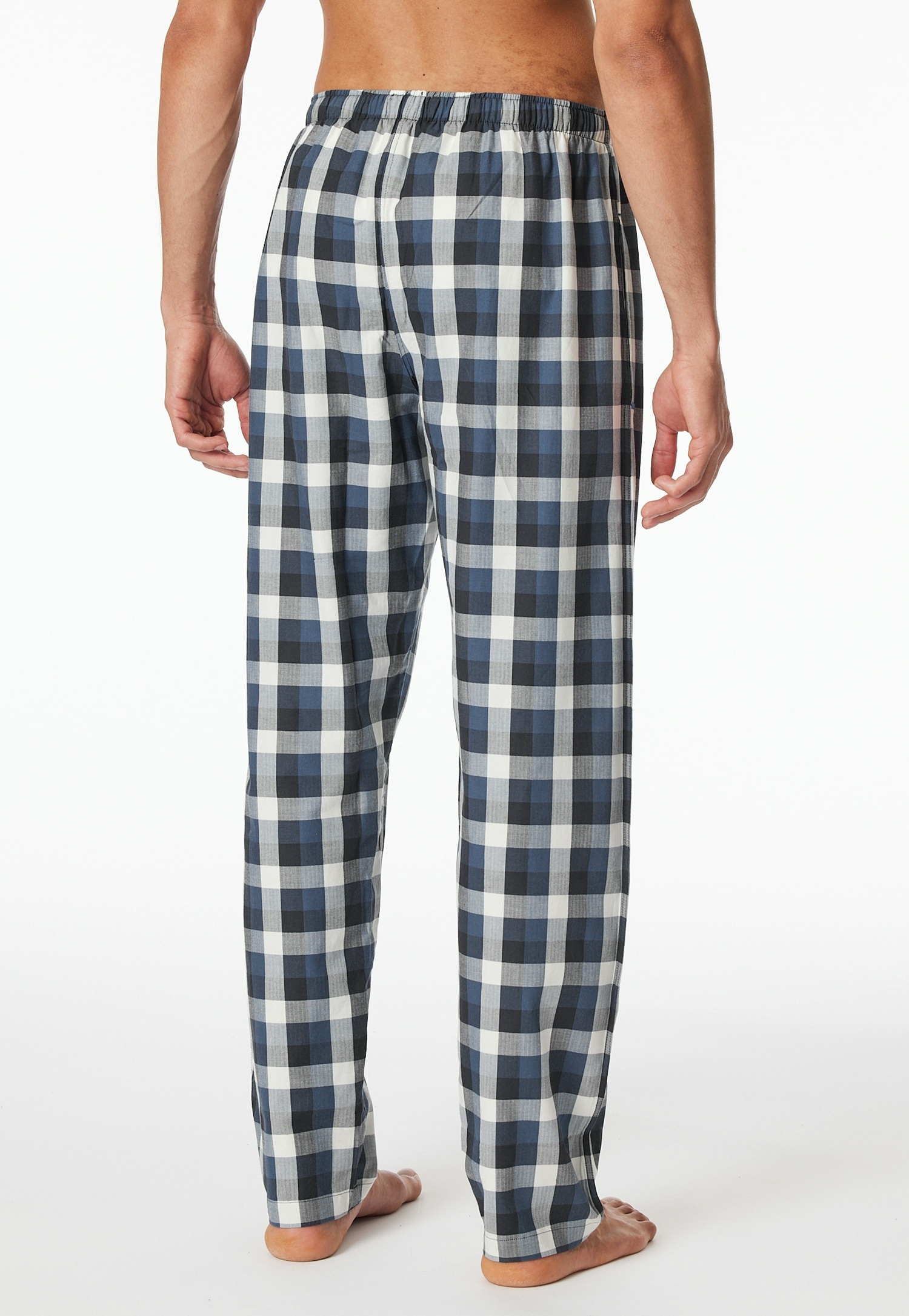 Schiesser Pyjamahose »Mix + Relax«  funktionale Knopfleiste, Bindeband, seitliche Taschen