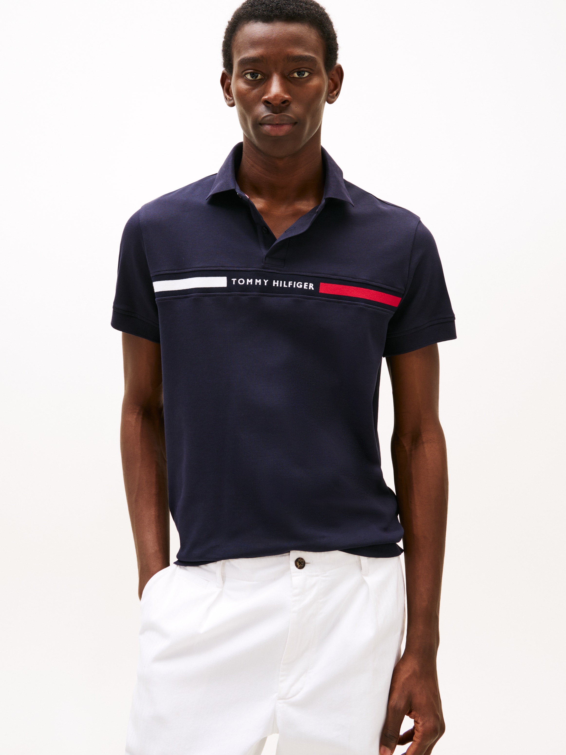 Tommy Hilfiger "HILFIGER CHEST INSERT REG POLO"