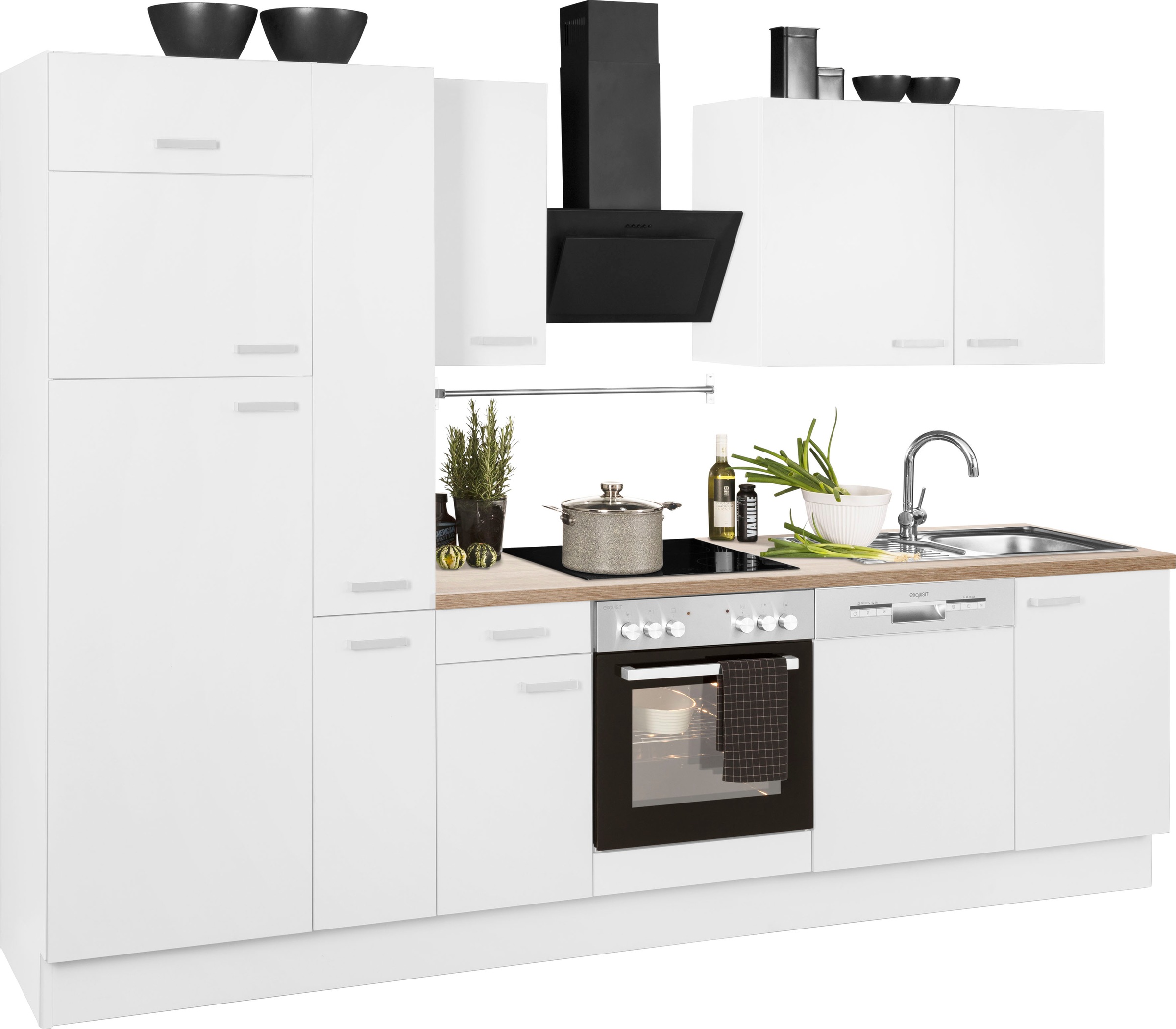 OPTIFIT Küchenzeile »Parma«, mit E-Geräten, Breite 300 cm